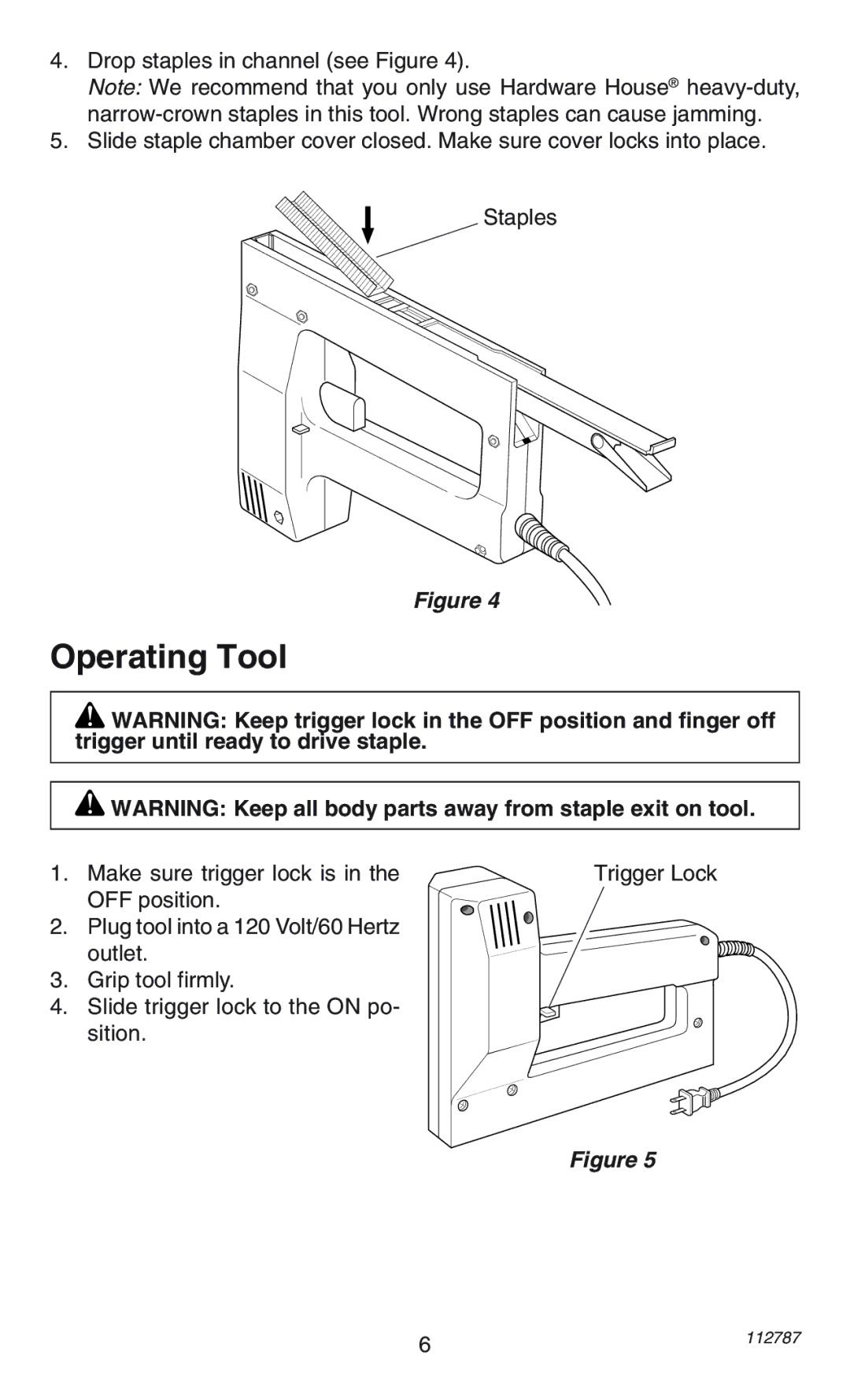 Desa HH34392 operating instructions Operating Tool 