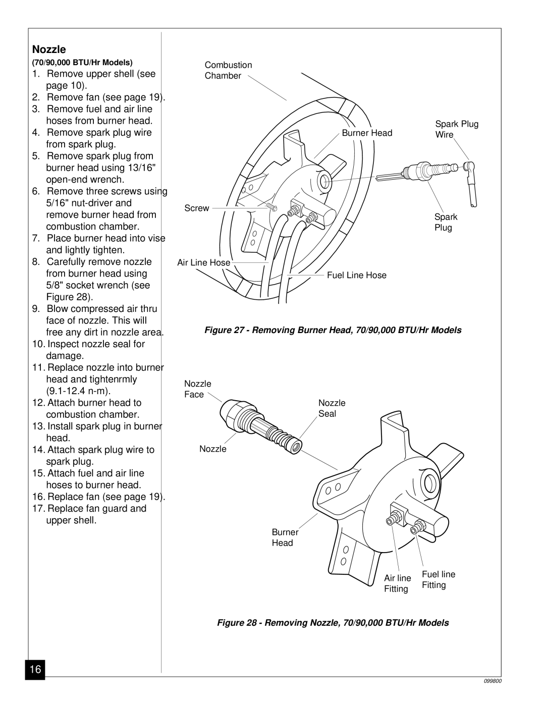 Desa PH30EDI, PH70EDI, PH150EDI, PH100EDI owner manual Remove upper shell see 