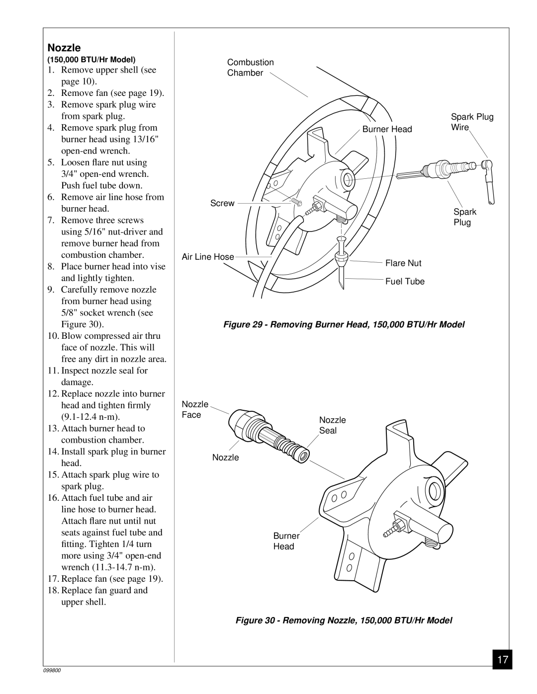 Desa PH70EDI, PH30EDI, PH150EDI, PH100EDI owner manual Remove fan see Remove spark plug wire From spark plug 