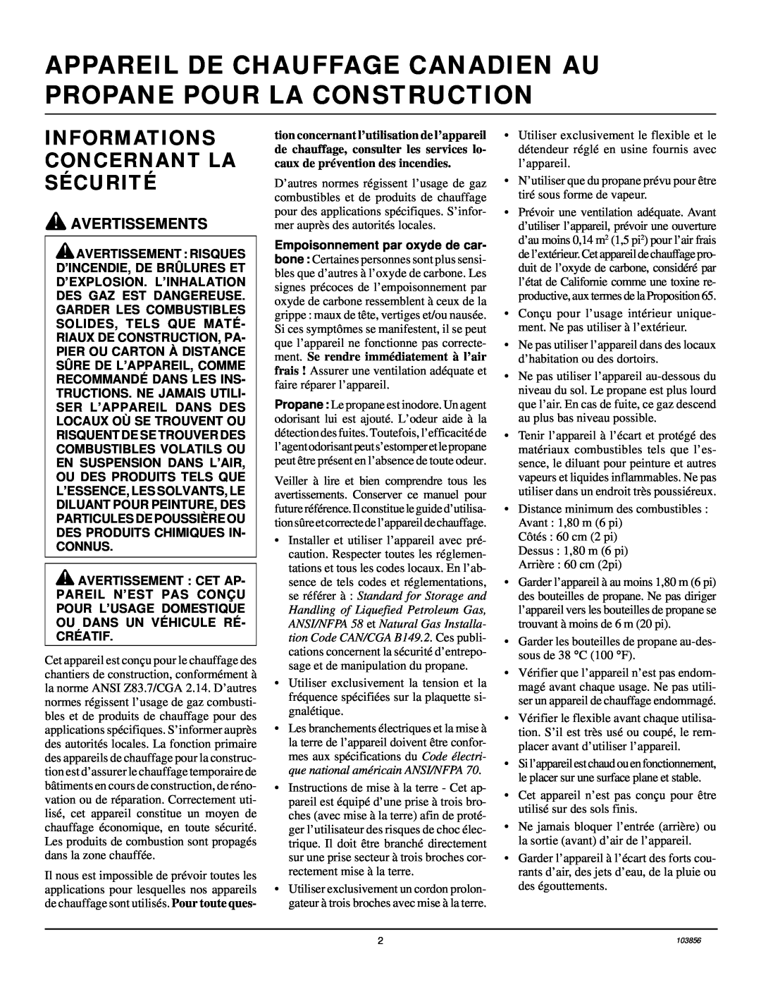 Desa RCLP50V owner manual Informations Concernant La Sécurité, Avertissements 