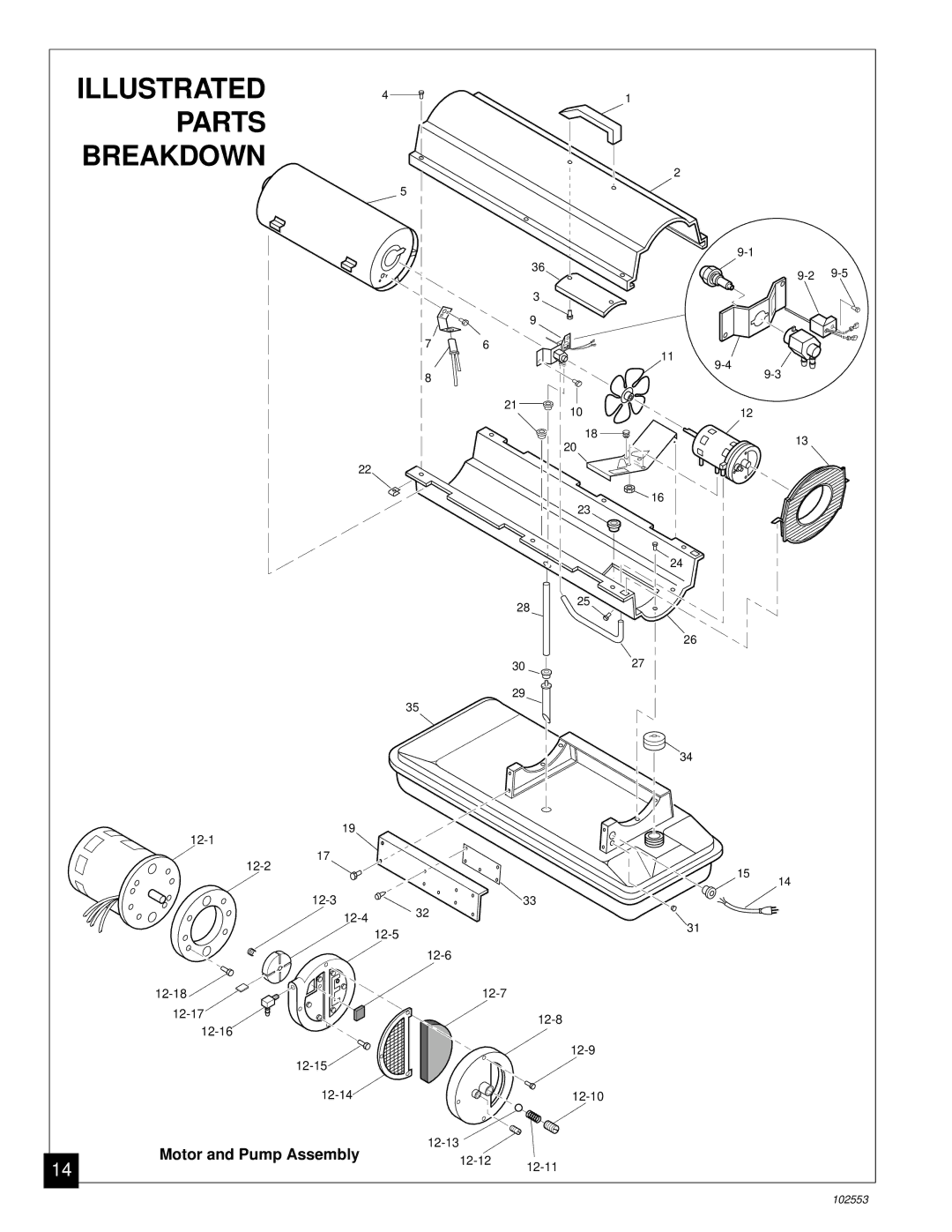 Desa REM50C, B50H owner manual Illustrated Parts Breakdown 