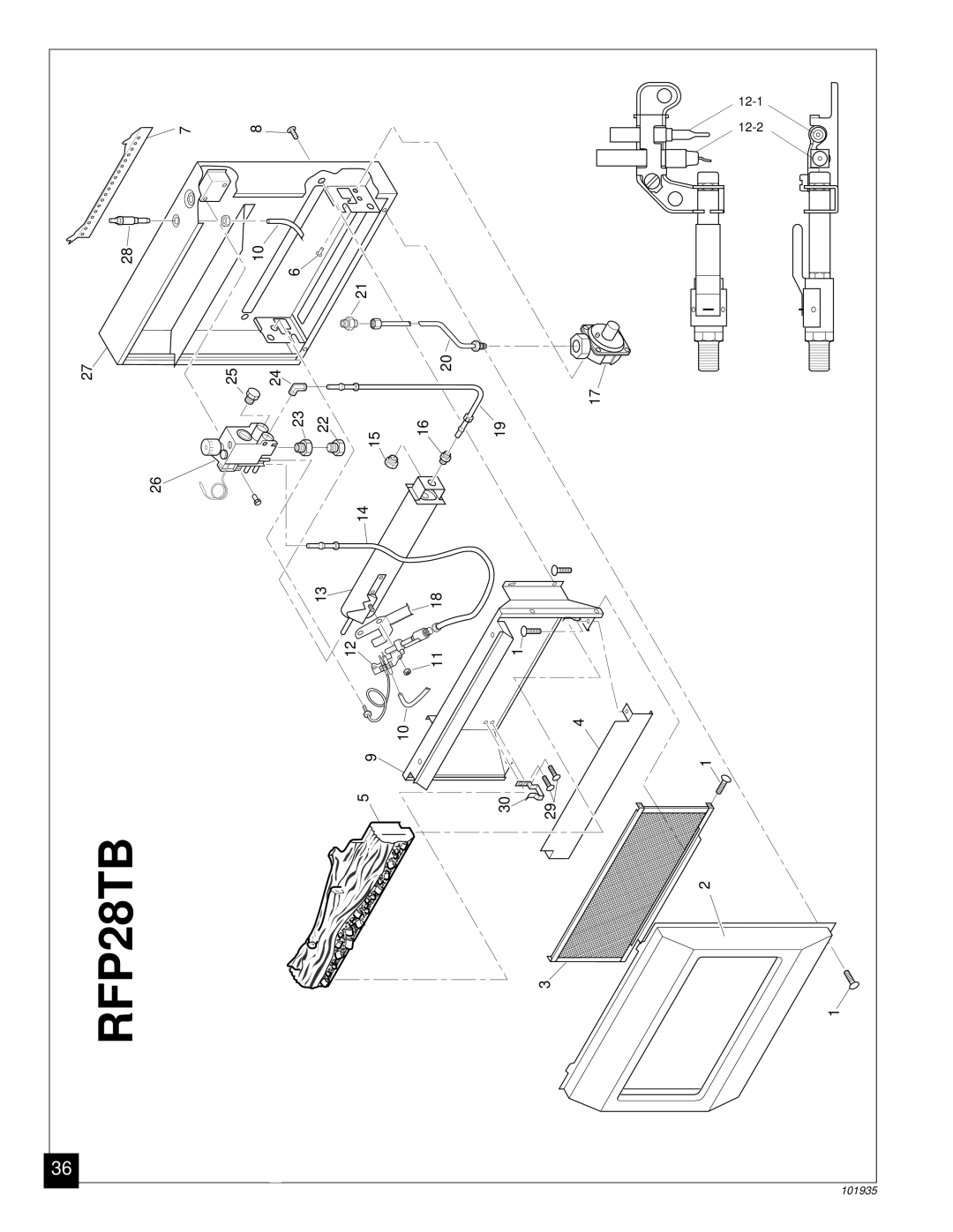 Desa RFP28TB installation manual 