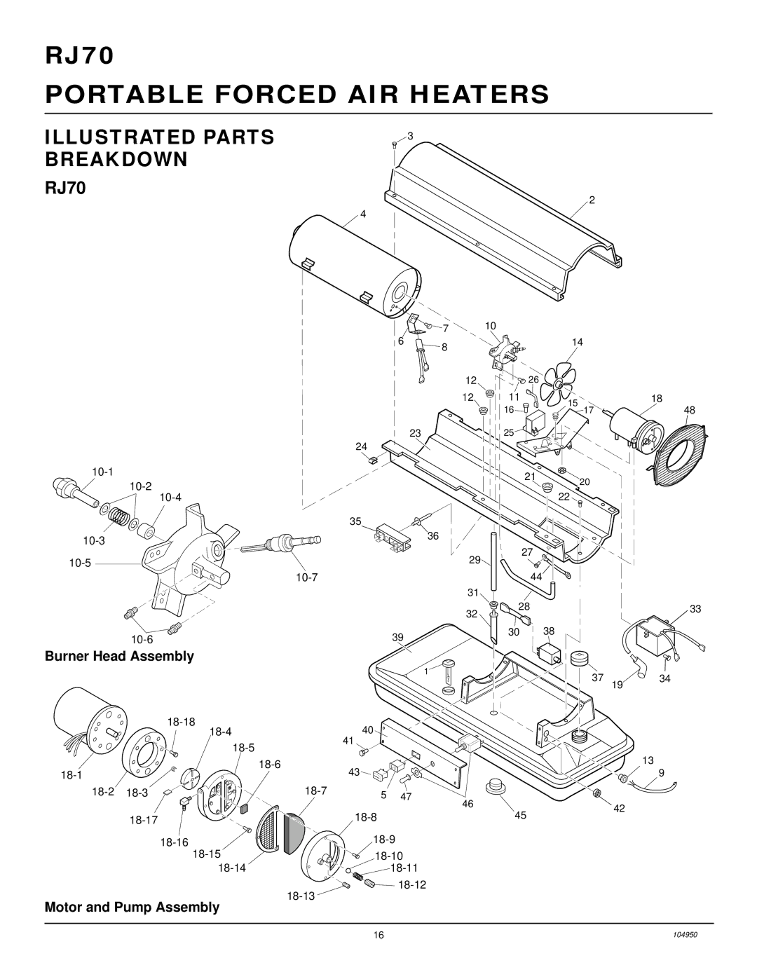 Desa RJ45 owner manual RJ70 