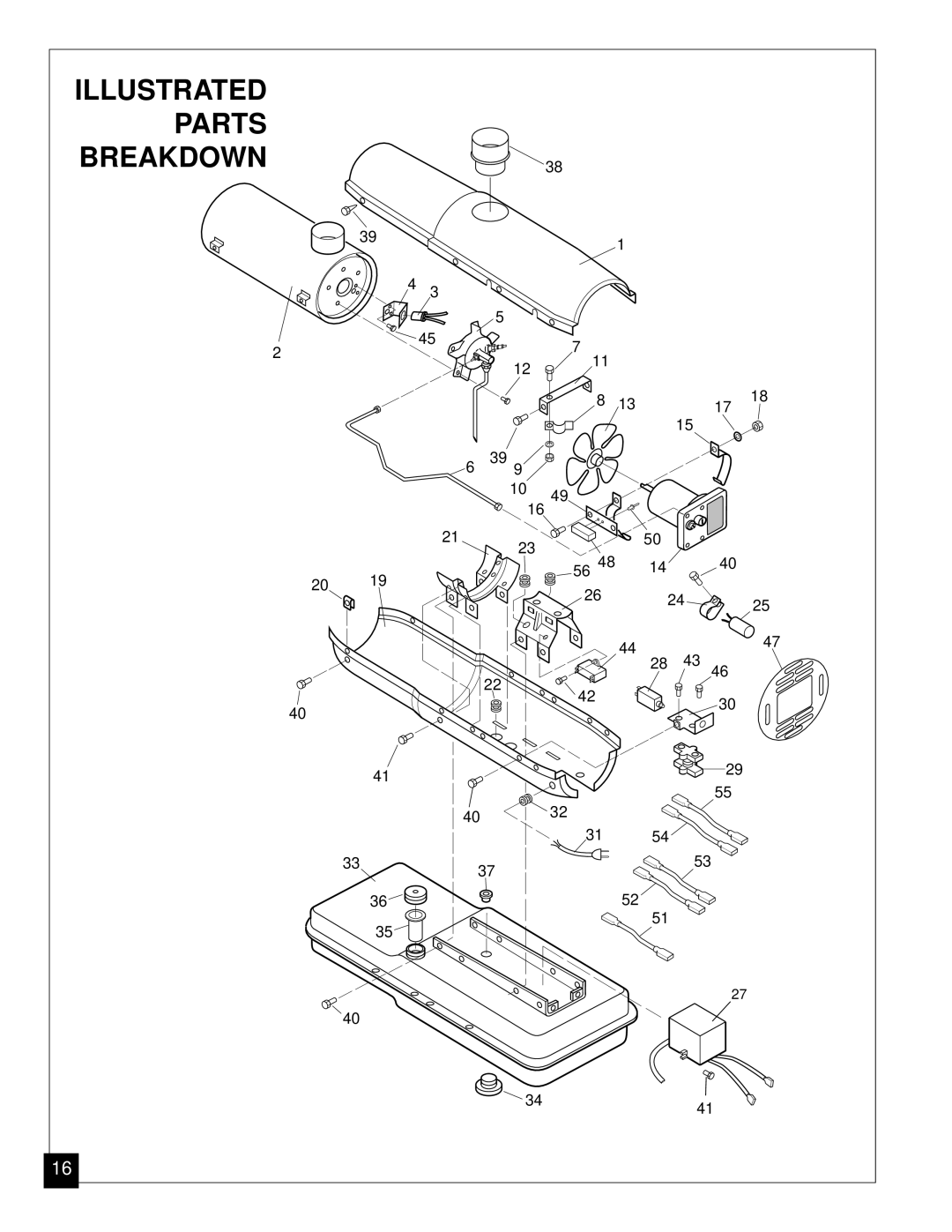 Desa RV125EDI owner manual Illustrated Parts Breakdown 