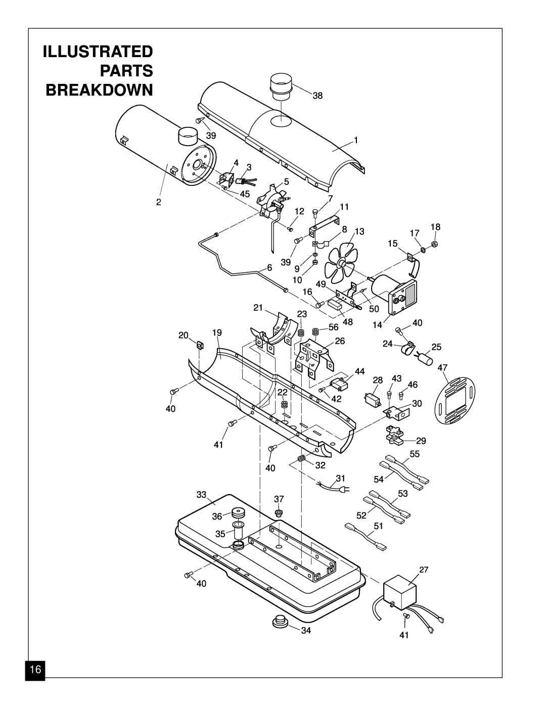 Desa RV125EDI owner manual Illustrated, Parts, Breakdown 