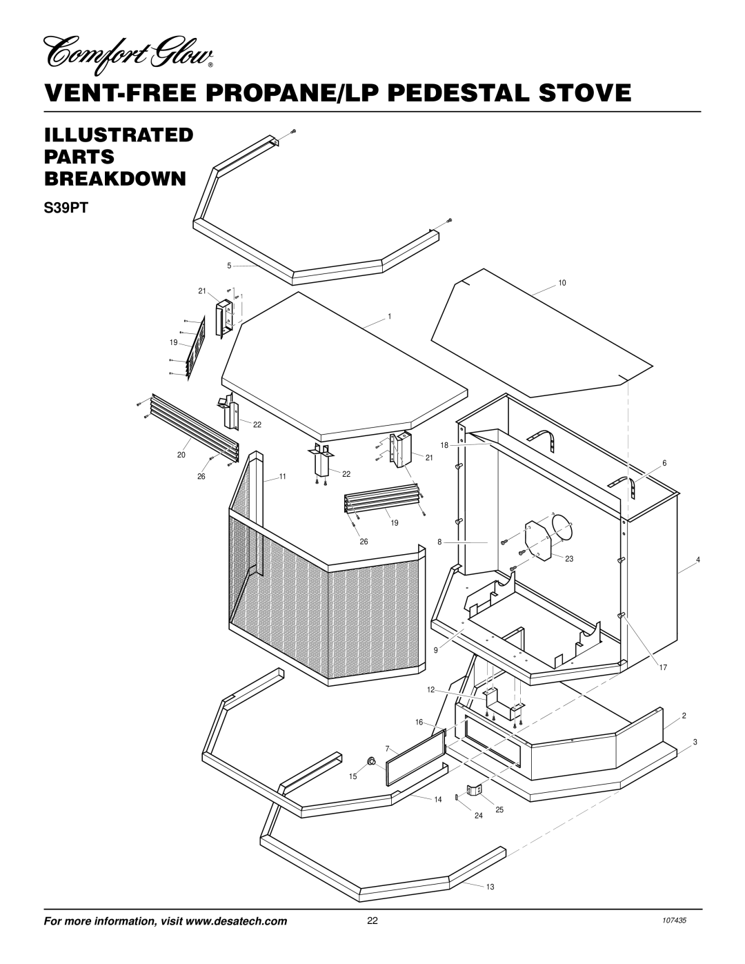 Desa S39PT installation manual 2611 