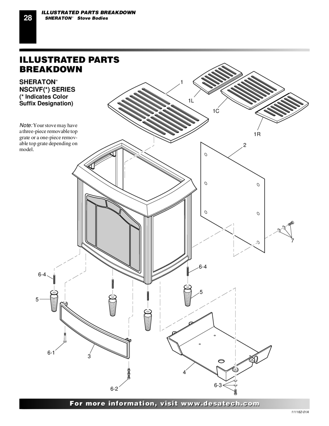 Desa SVYD18N, SVYD18NR, SVYD18NR, SVYD18N installation manual Sheraton NSCIVF* Series 