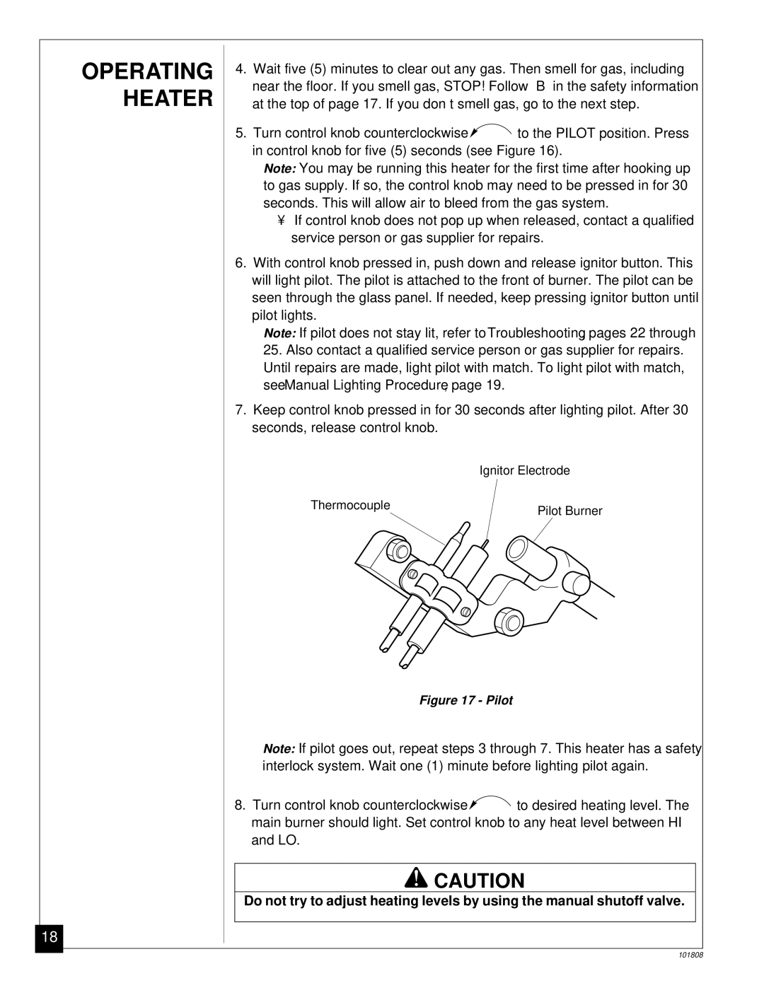 Desa Tech 18, B, 28 installation manual Pilot 