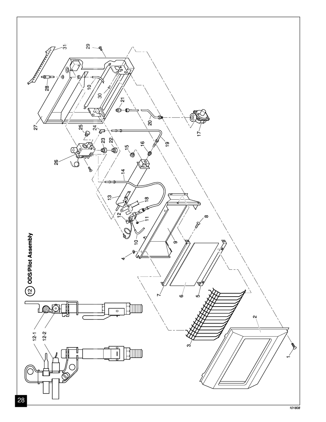 Desa Tech B, 28 installation manual ODS/Pilot Assembly, 101808 