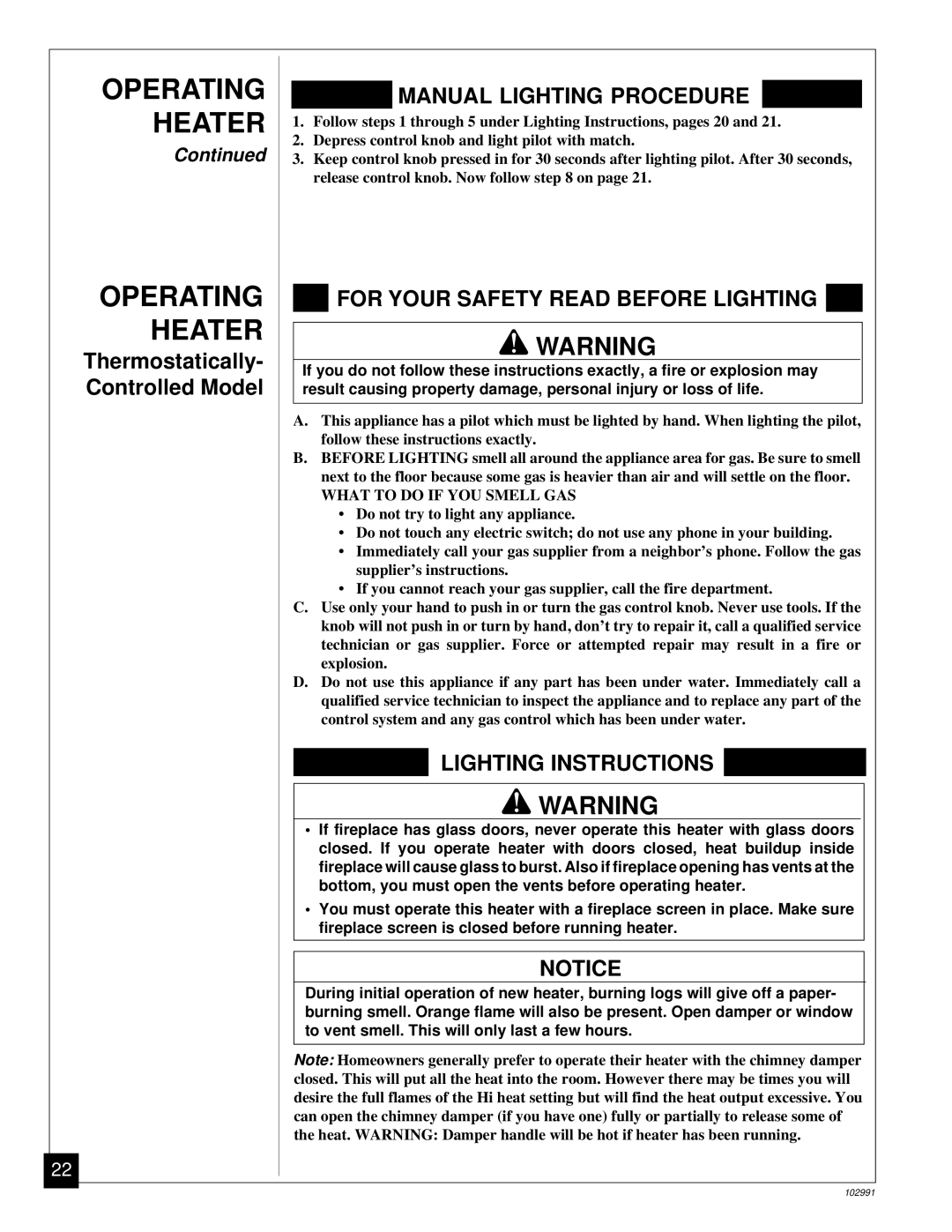 Desa Tech CGD3924P, CGD3018P, CGD3930P installation manual Manual Lighting Procedure 