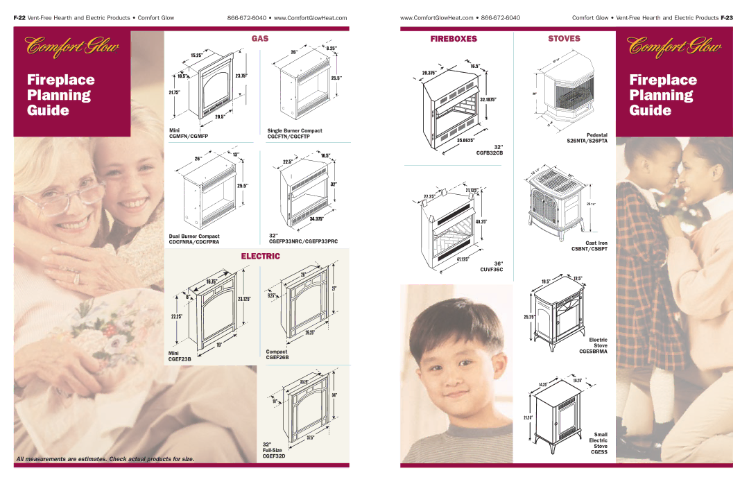 Desa Tech Vent-Free Gas and Electric Hearth manual Fireplace Planning Guide 