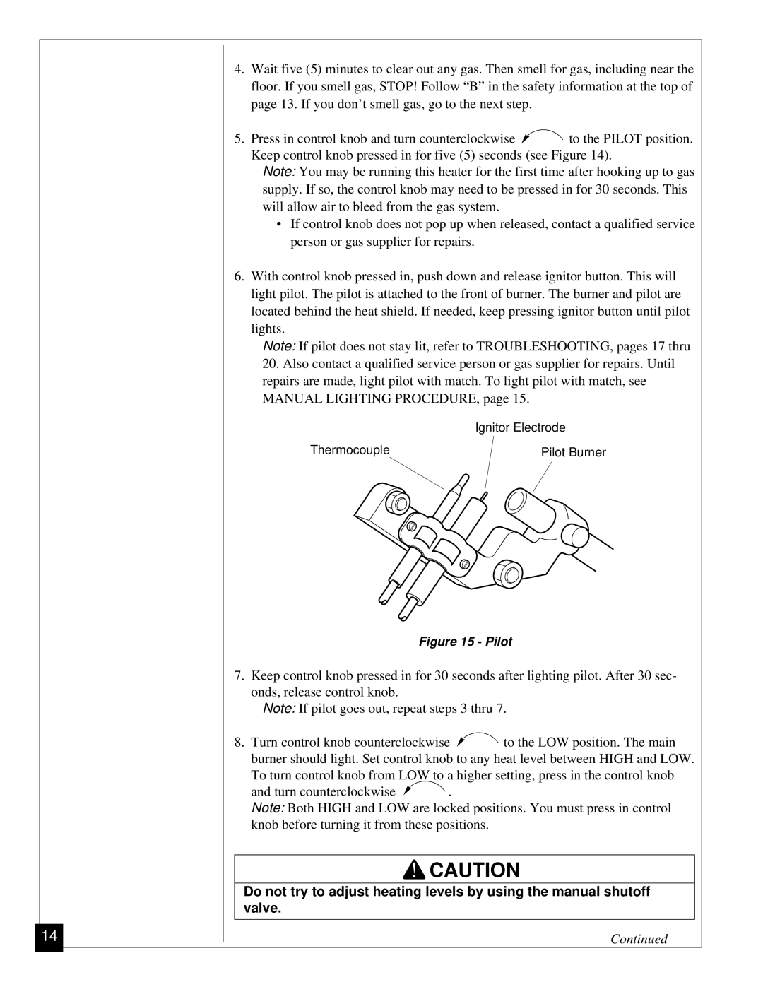 Desa VGP30 installation manual Turn counterclockwise 