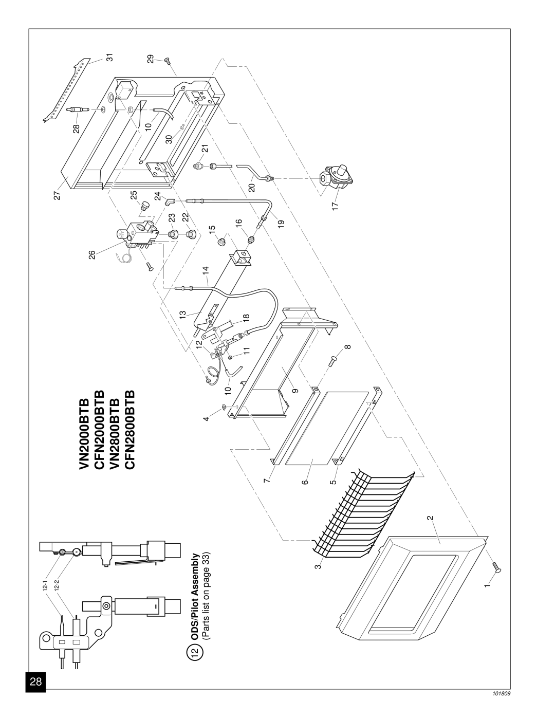 Desa installation manual VN2000BTB CFN2000BTB VN2800BTB CFN2800BTB 