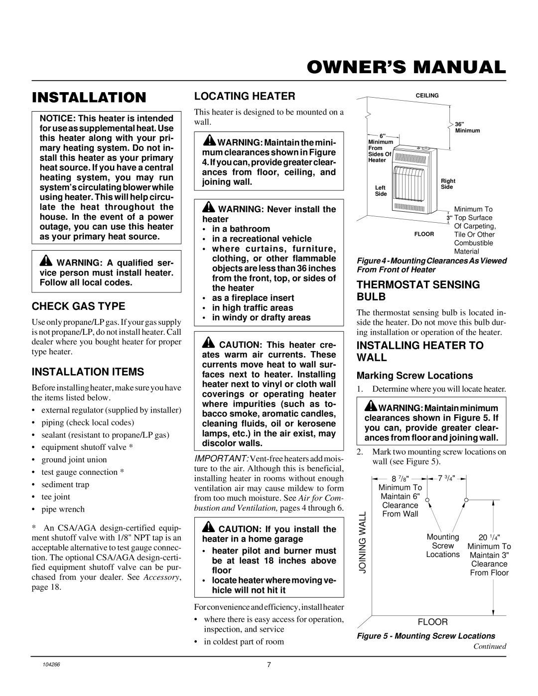 Desa VP1000BTA installation manual Installation 