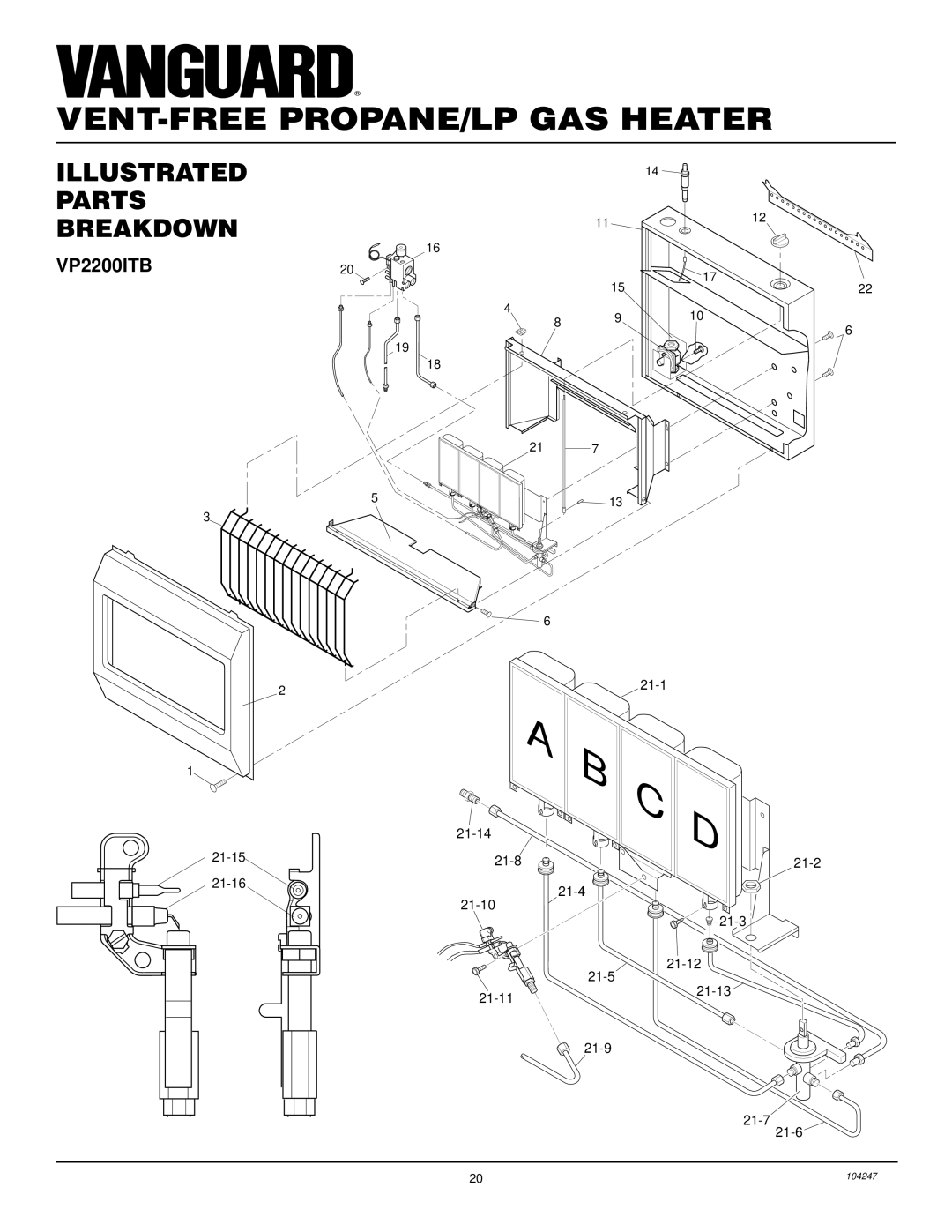 Desa VP2200ITB, VP1600ITB installation manual 