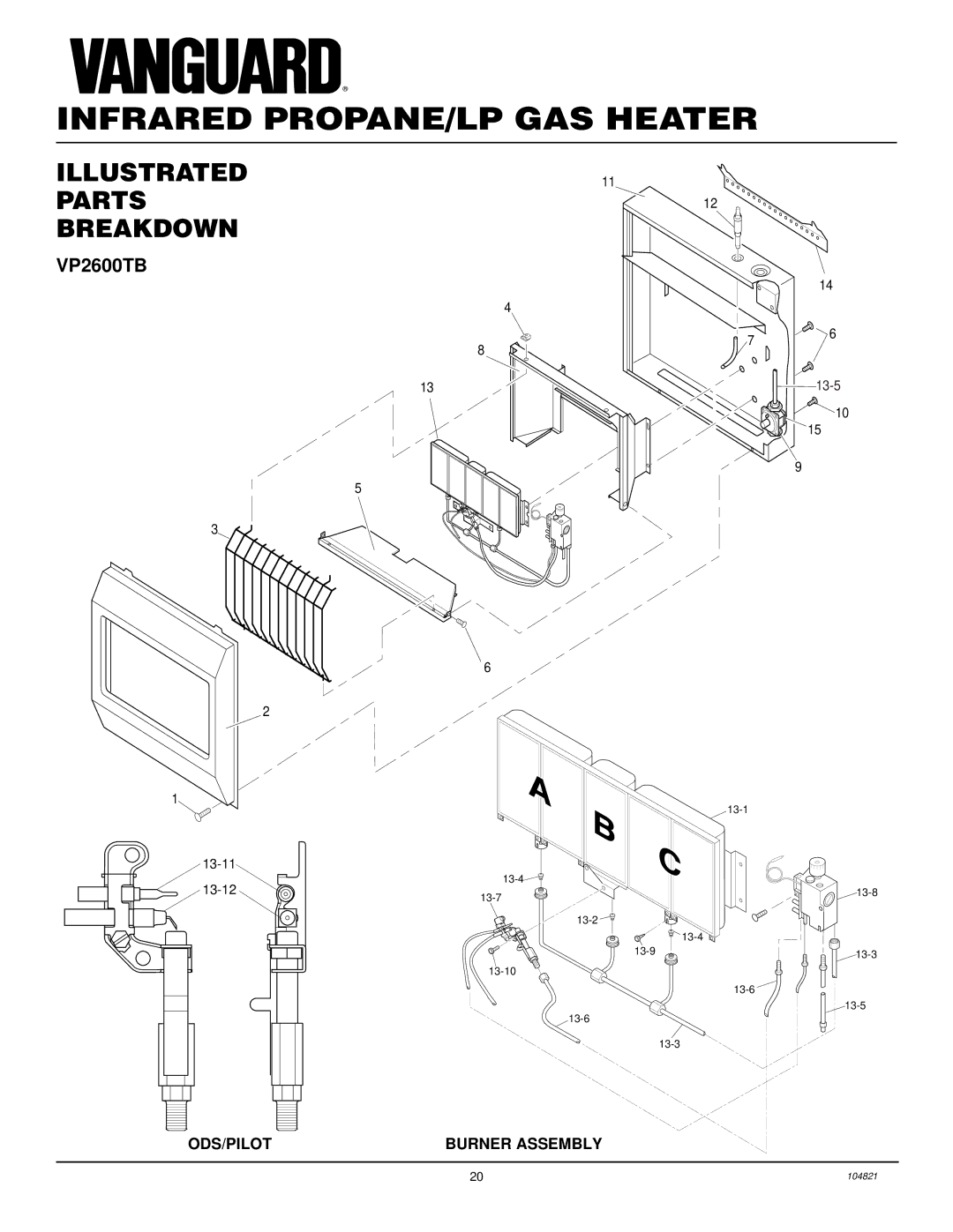 Desa VP2600TB, VP1600TB installation manual 