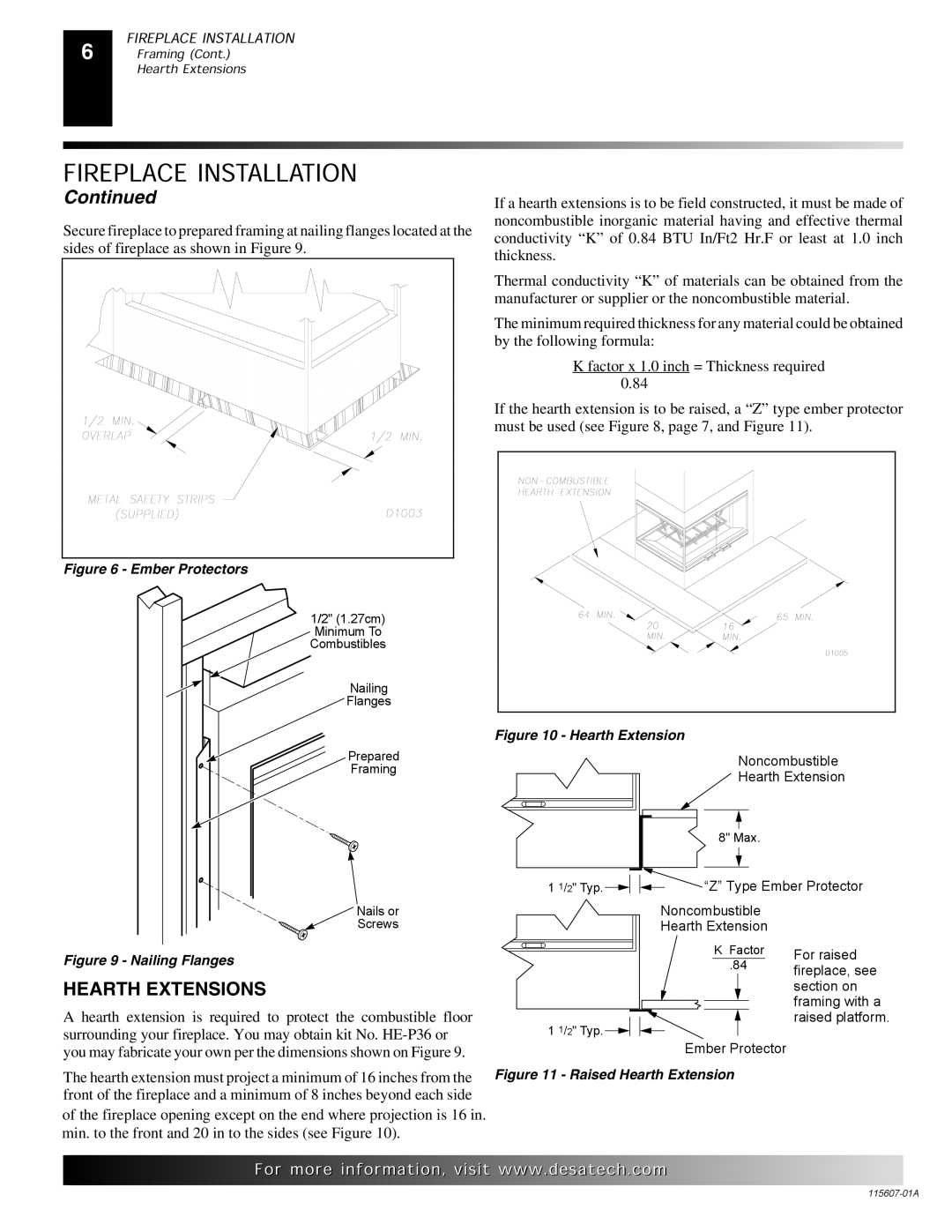 Desa (V)PN36-A manual Noncombustible 