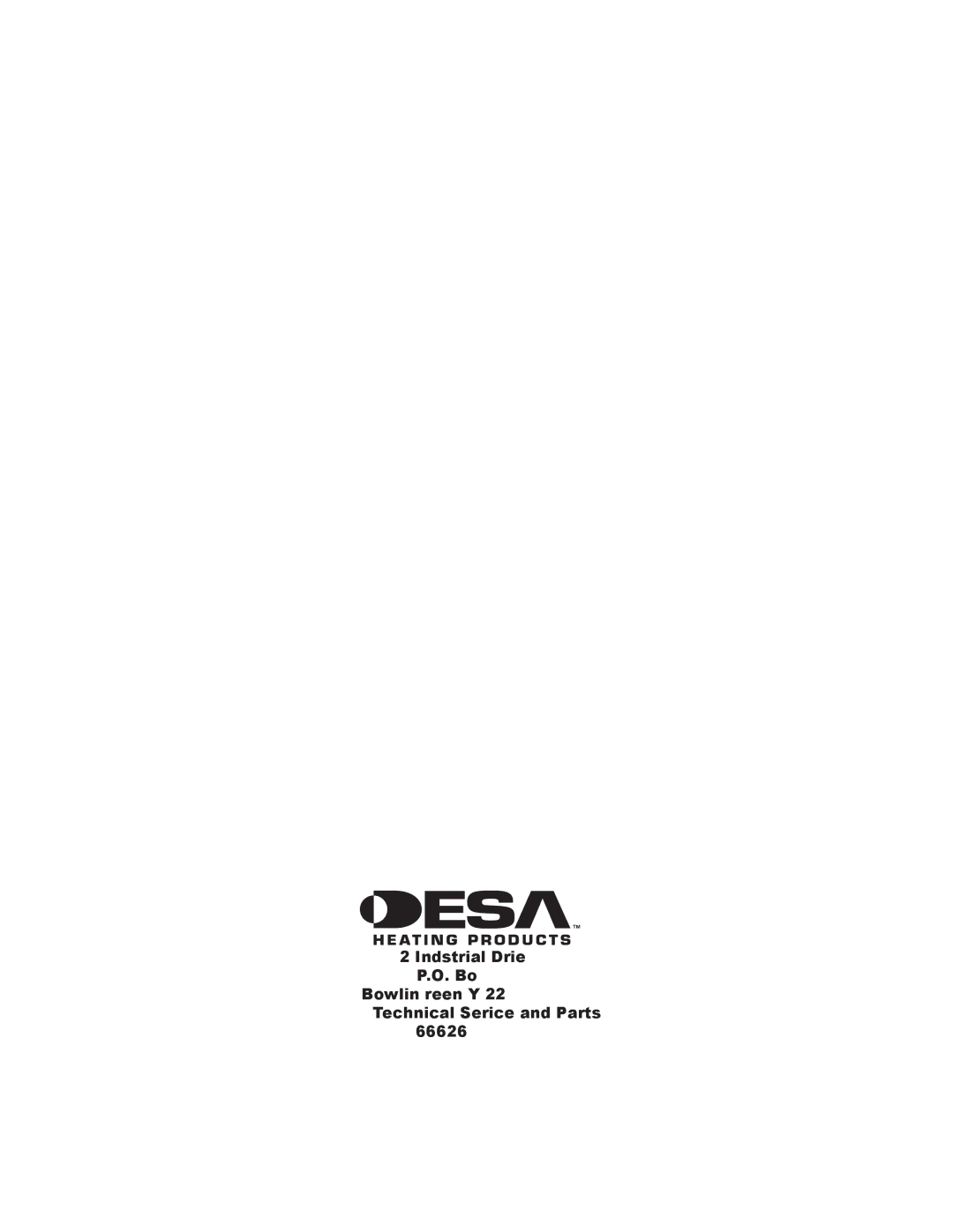 Desa WD26CP installation instructions 