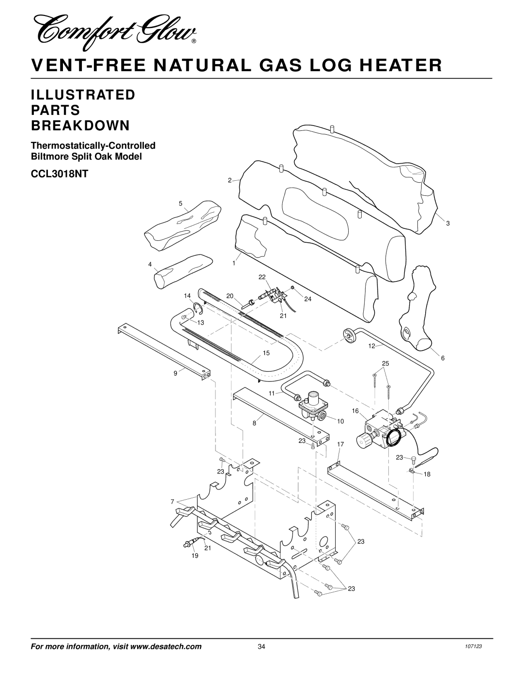 Desa CGD3924NT, CGD3930NT, CGD3018NT, CGB3924NT, CGB3930NT, CCL3018NT, CCL3924NT, CCL3930NT installation manual 