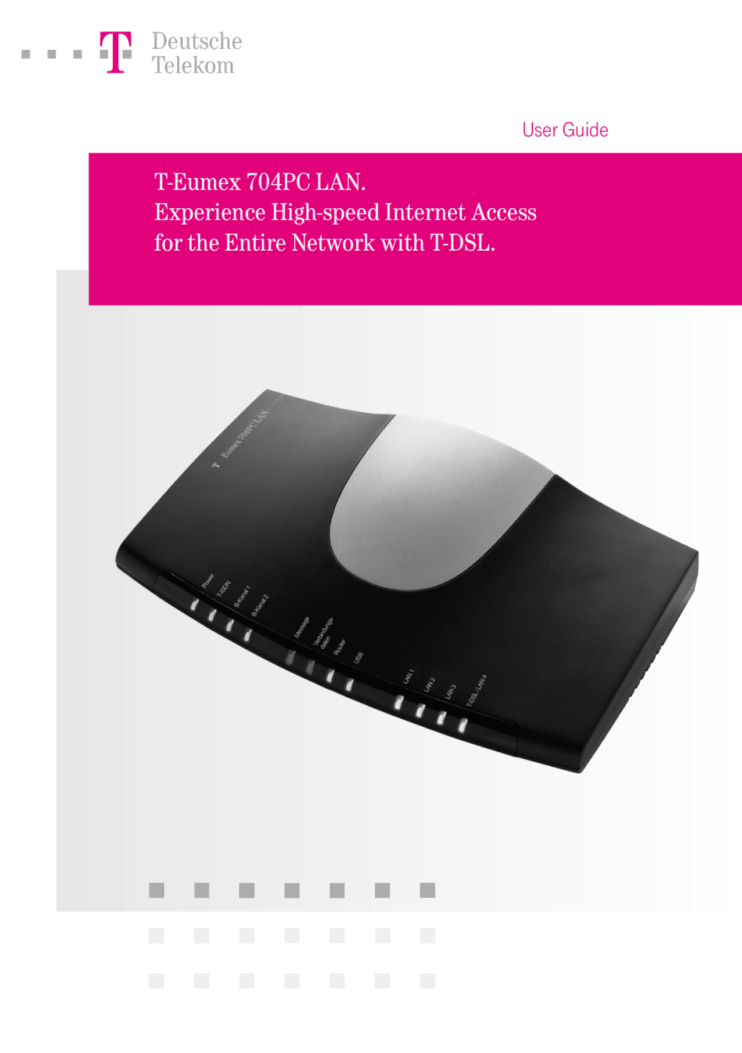 Deutsche Telekom 704PC manual User Guide 