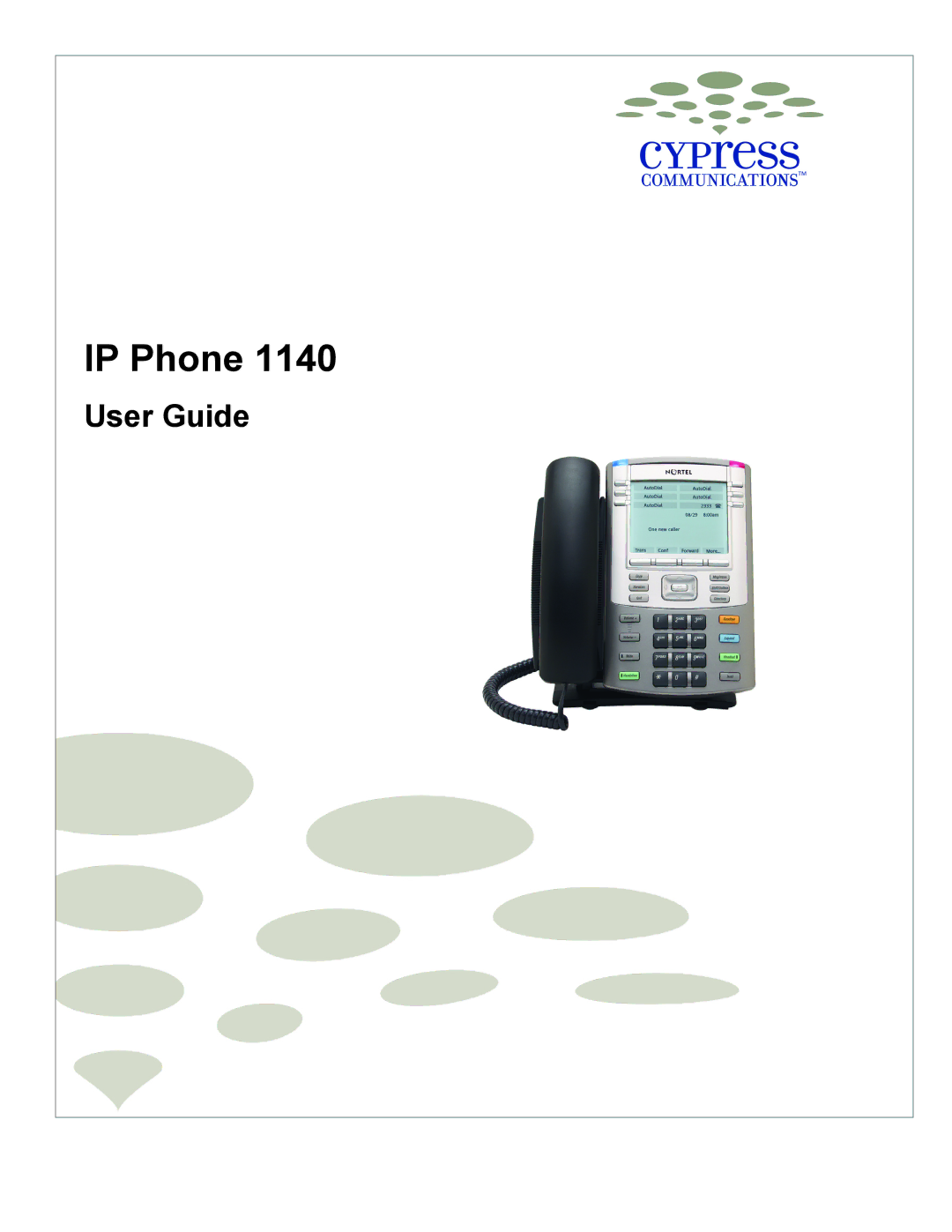 DeWalt 1140 manual IP Phone, User Guide 