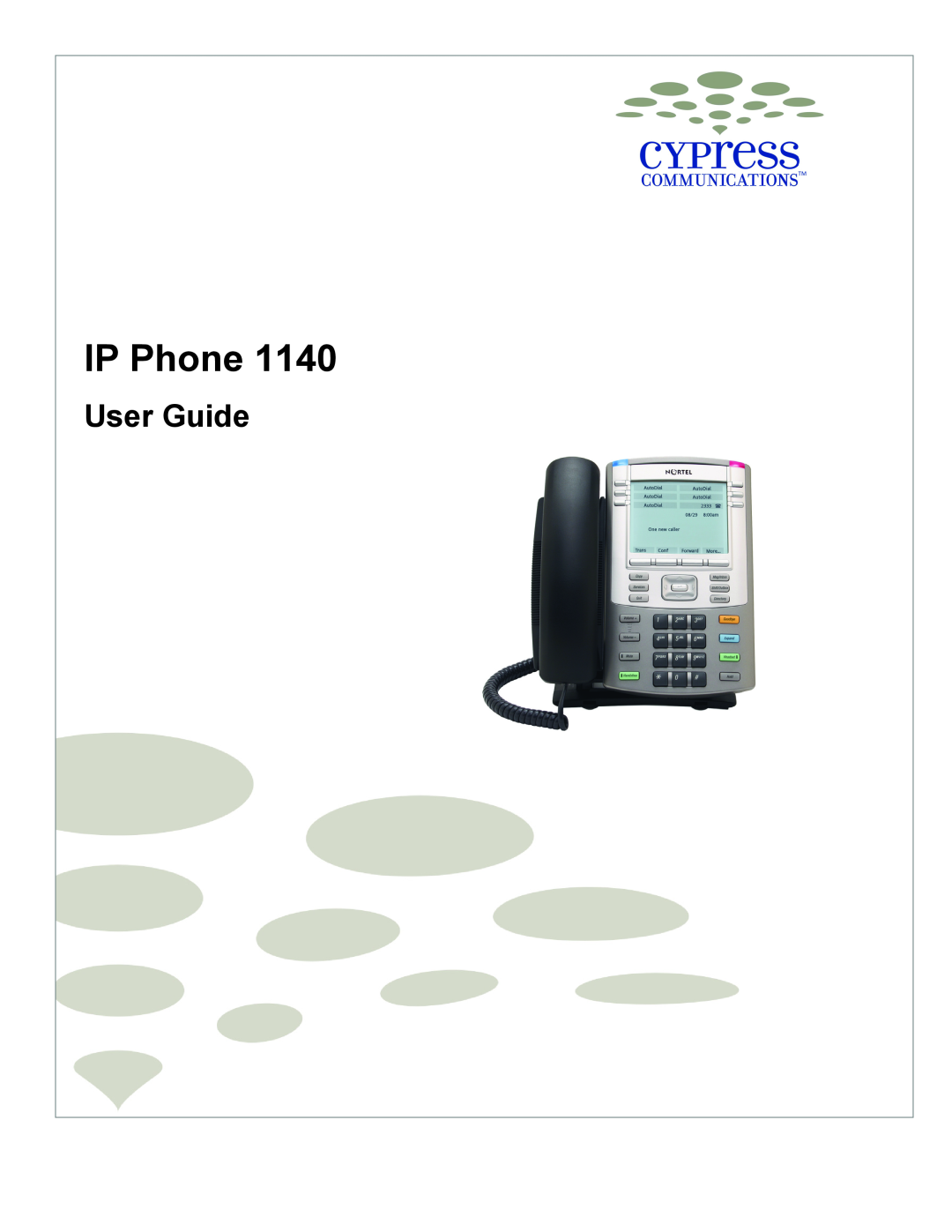 DeWalt 1140 manual User Guide, IP Phone 