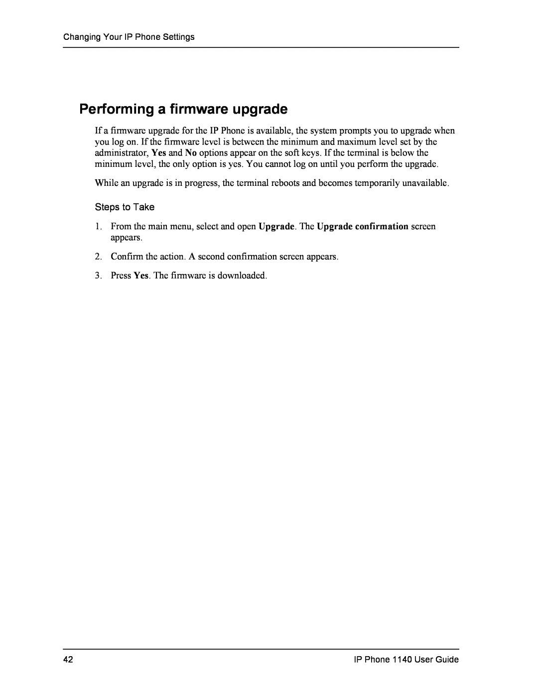 DeWalt 1140 manual Performing a firmware upgrade 