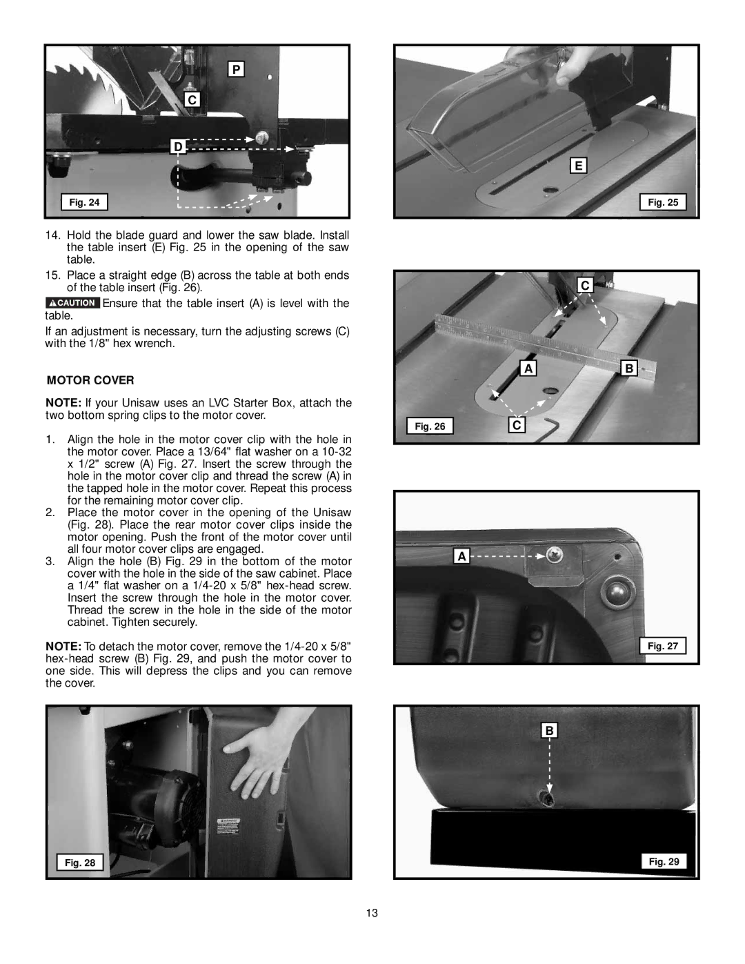 DeWalt 36-L31X, 36-L53L, 36-L51X, 36-L51L instruction manual Motor Cover 