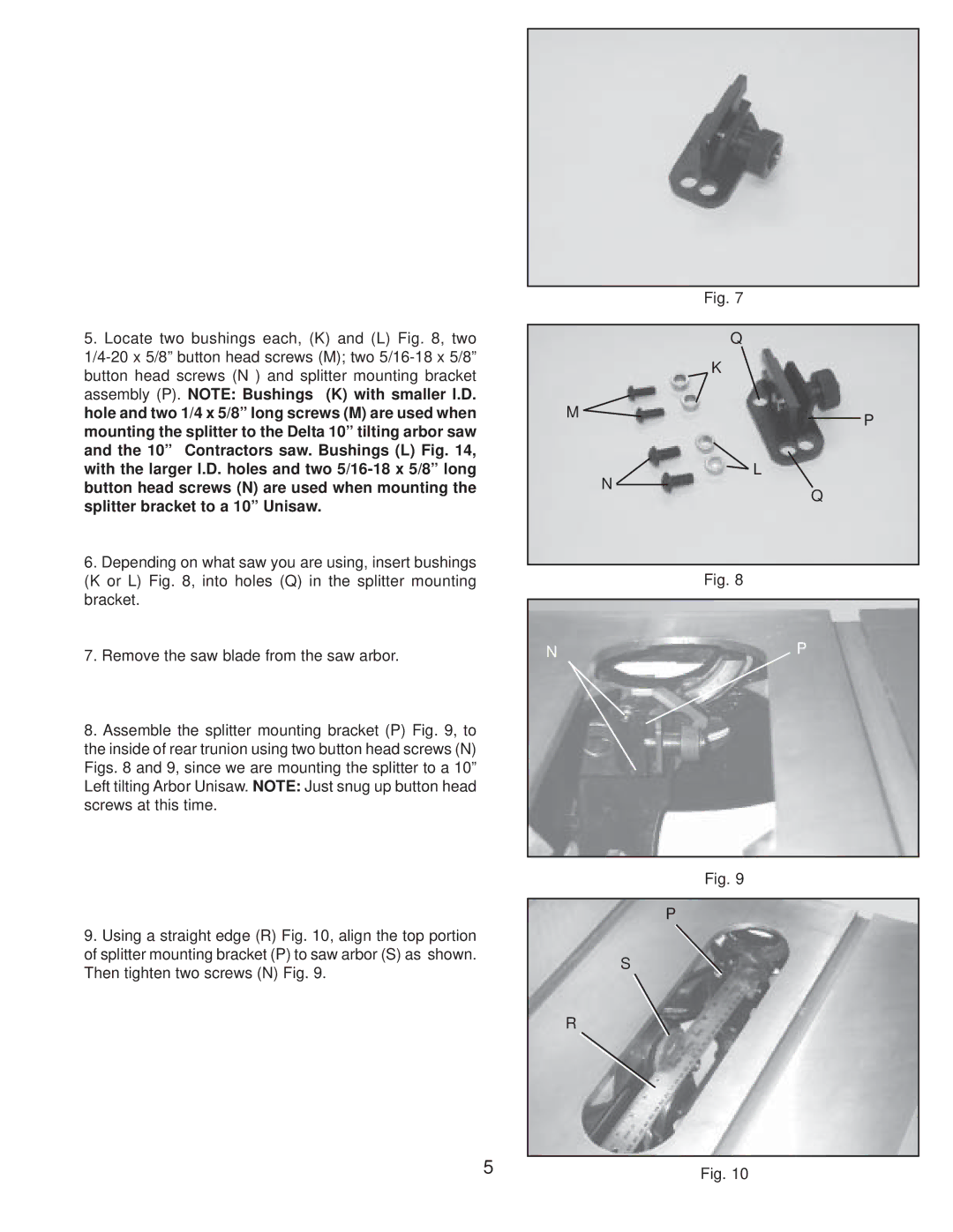 DeWalt 78-955, 78-960 instruction manual 