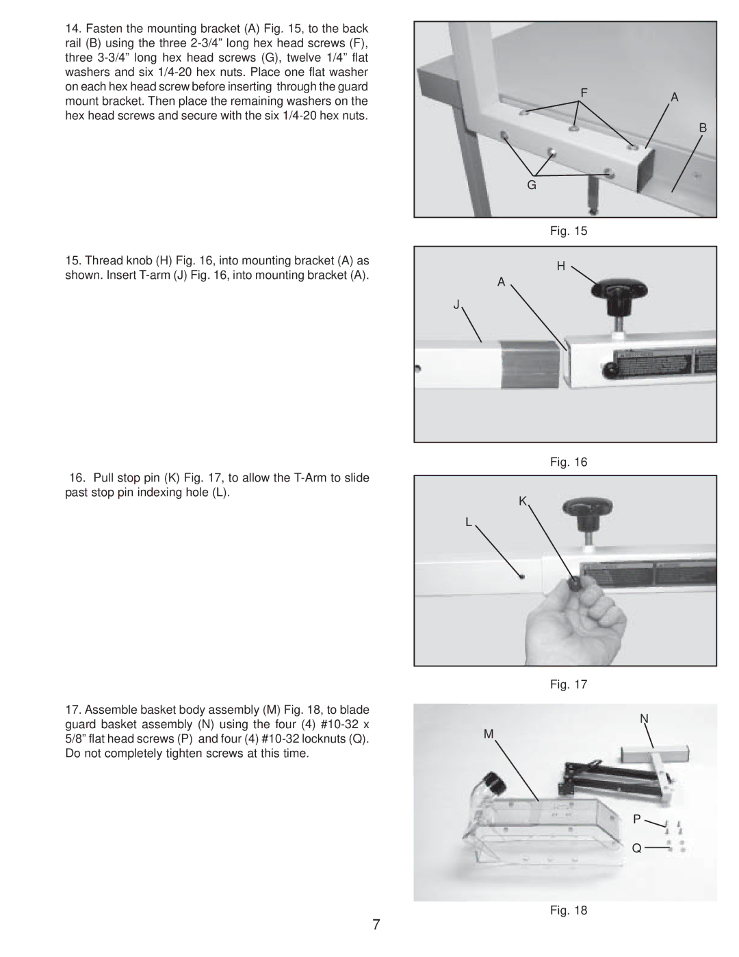 DeWalt 78-955, 78-960 instruction manual 