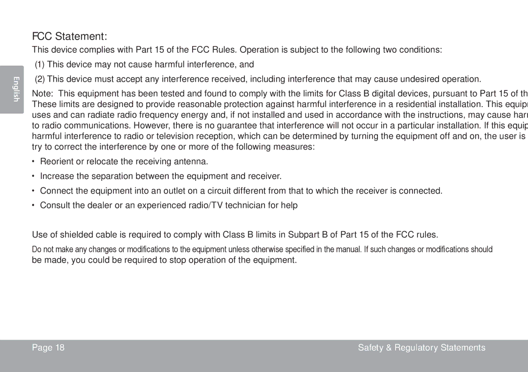 DeWalt CSMP145 instruction manual FCC Statement 