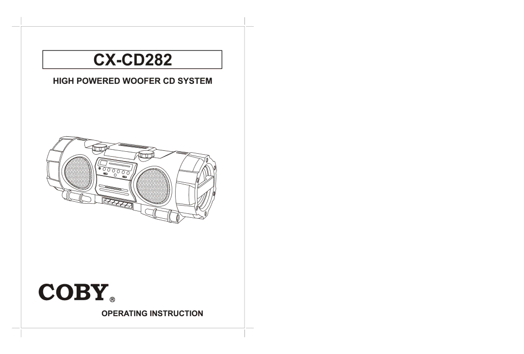 DeWalt CX-CD282 manual 