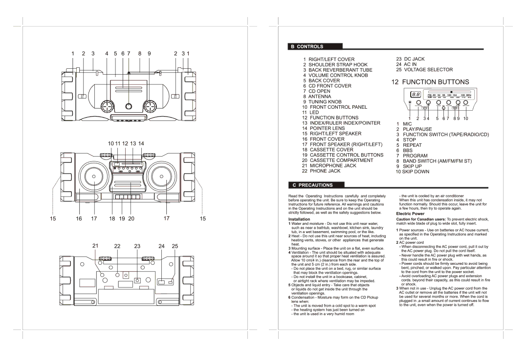 DeWalt CX-CD282 manual 