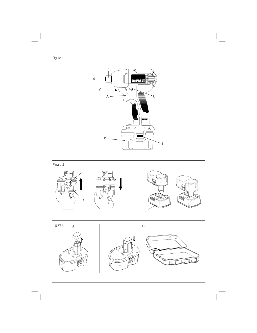 DeWalt DC825B manual 