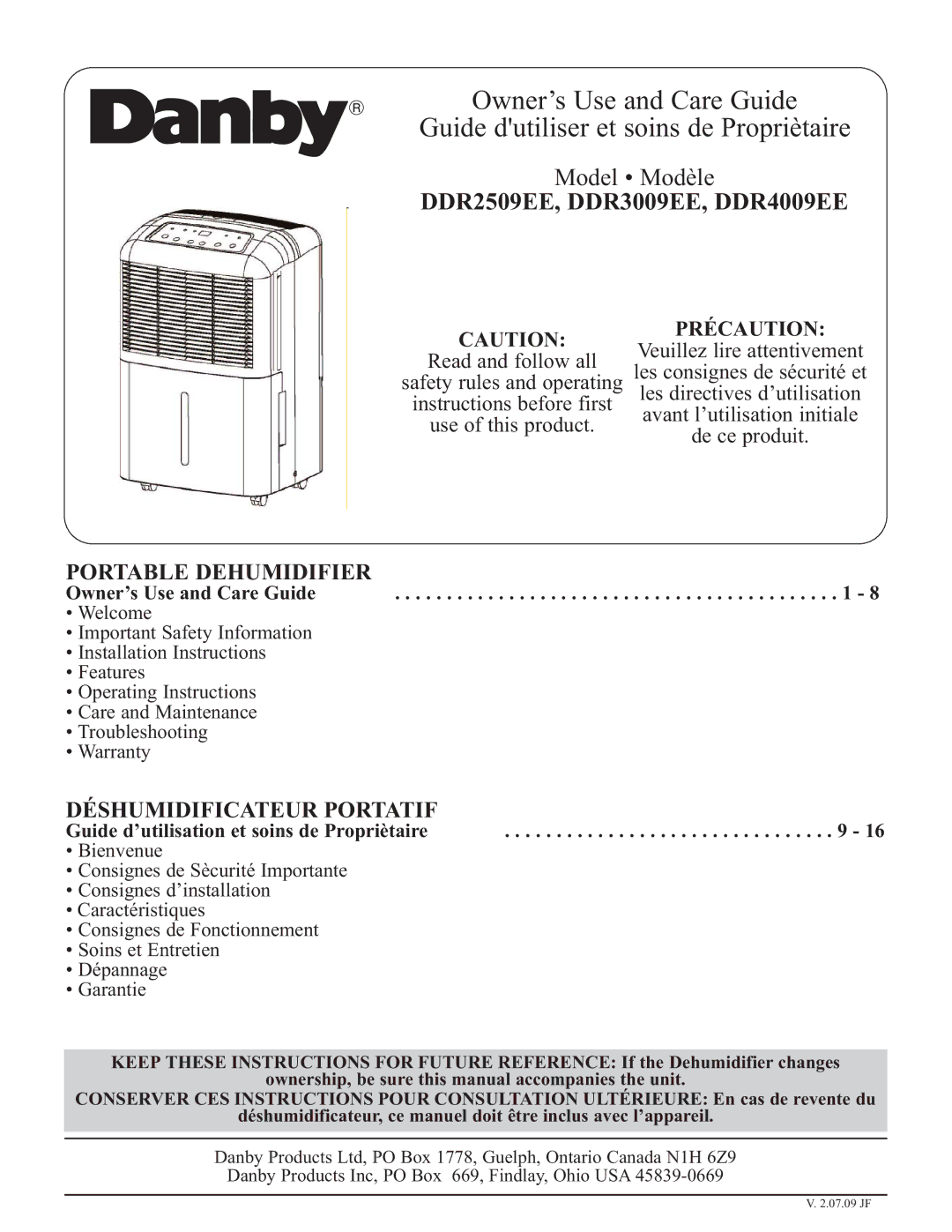 DeWalt operating instructions DDR2509EE, DDR3009EE, DDR4009EE 