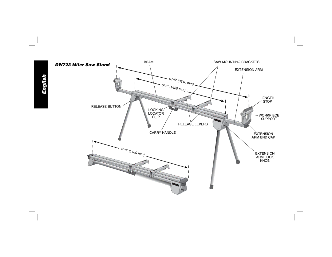 DeWalt DW723 instruction manual English 