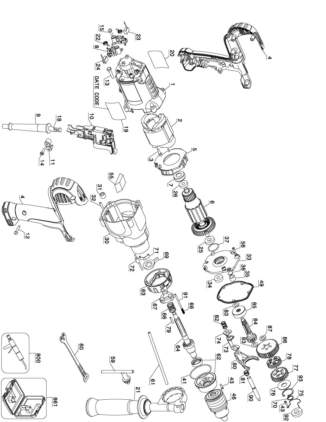 DeWalt DWD525K manual 