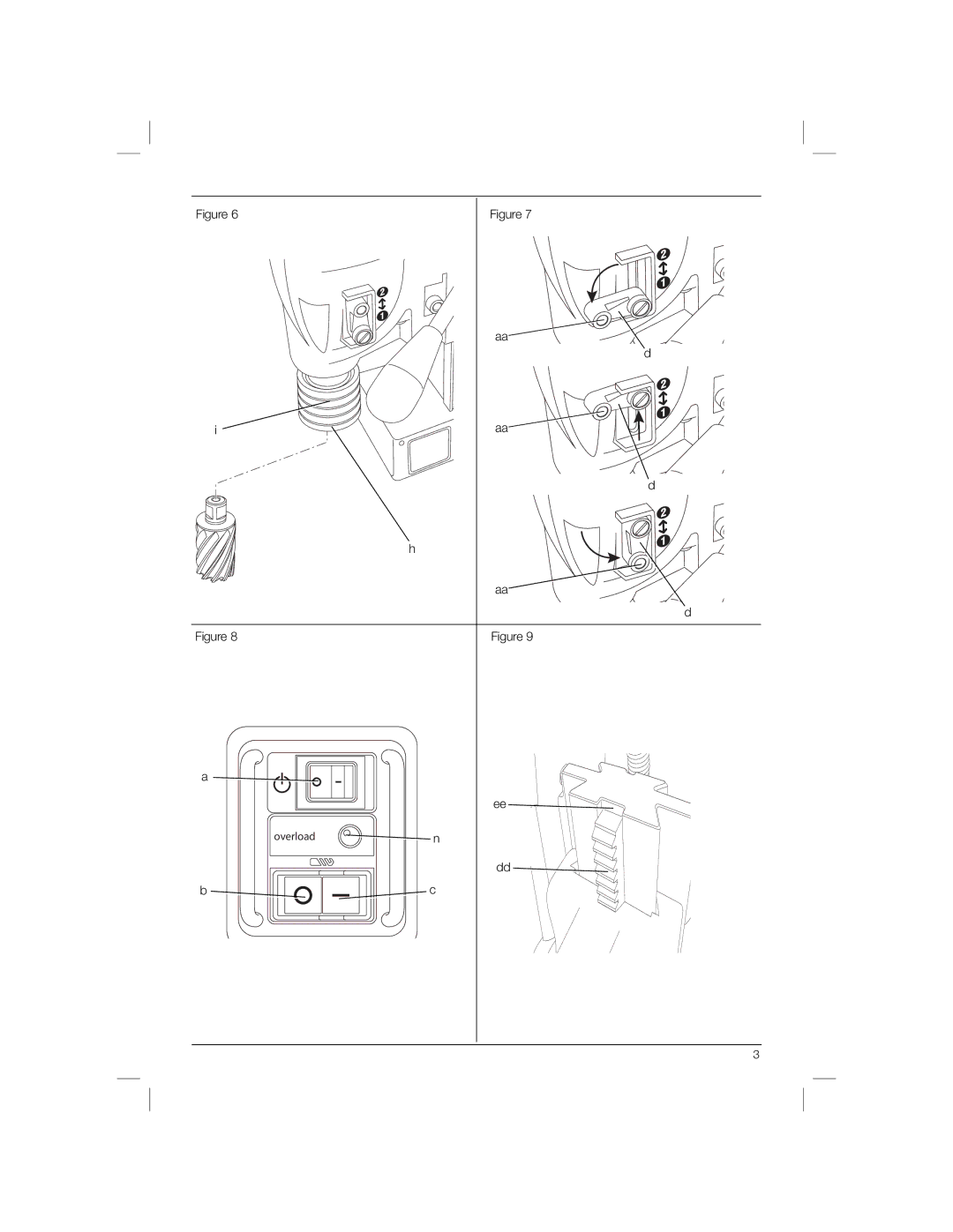 DeWalt DWE1622K manual Overload 