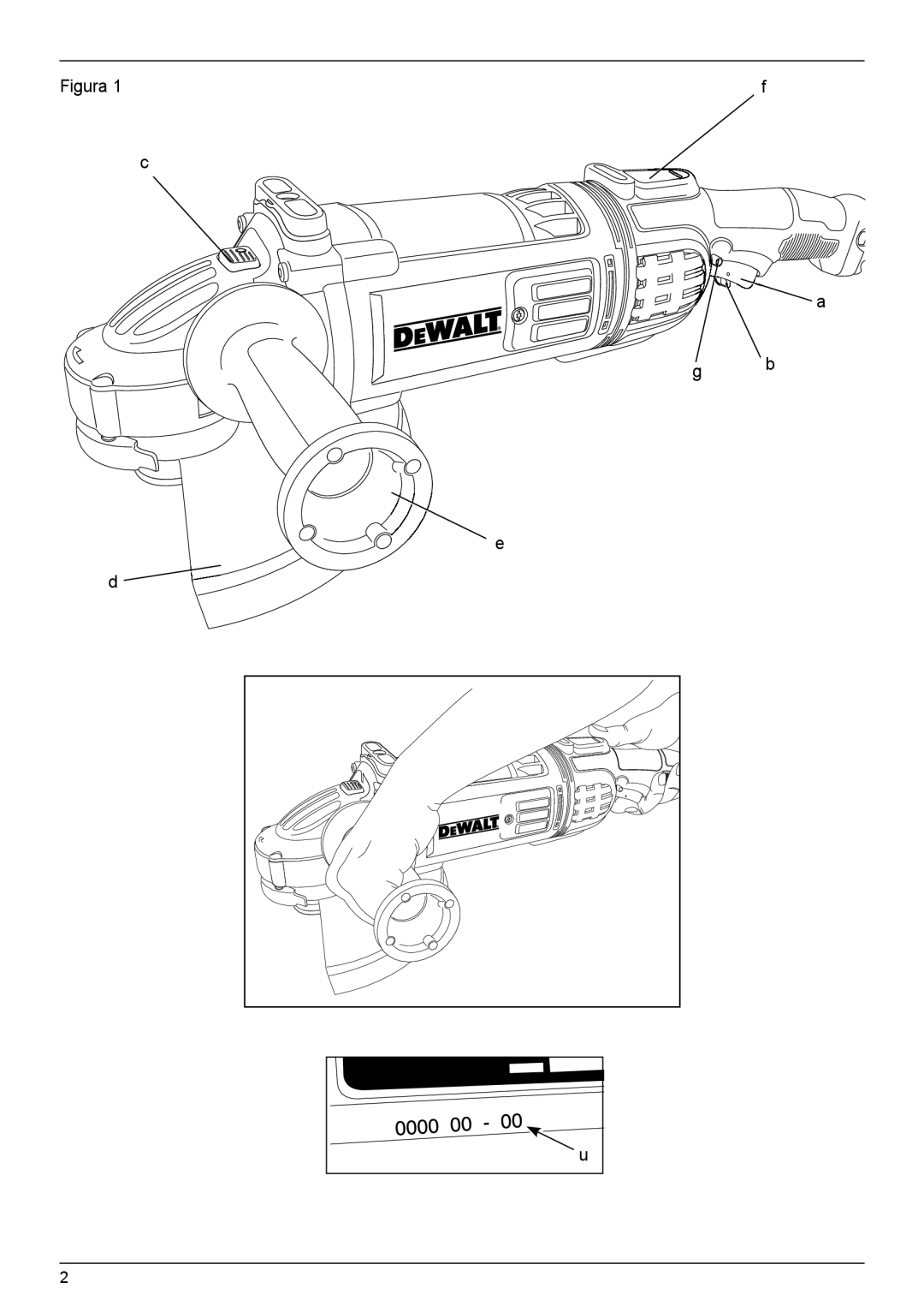 DeWalt DWE4597N manual Figura 