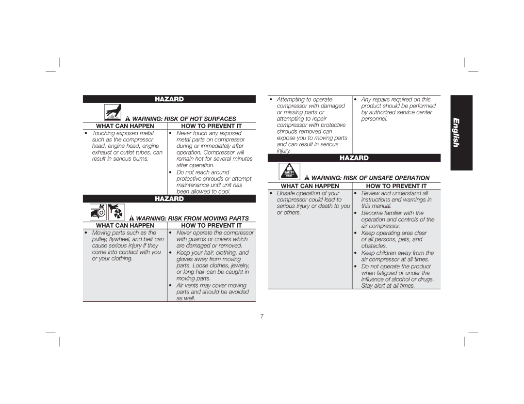 DeWalt DWFP55130 instruction manual After operation 