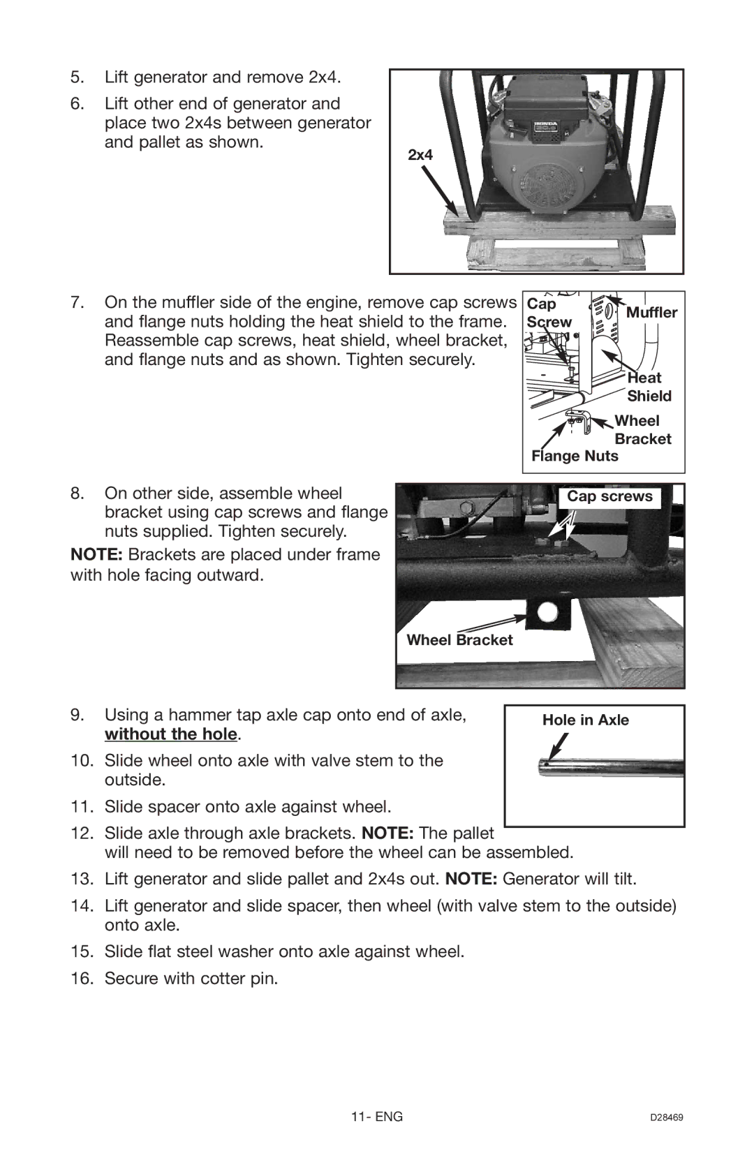 DeWalt H1000IS instruction manual Without the hole 