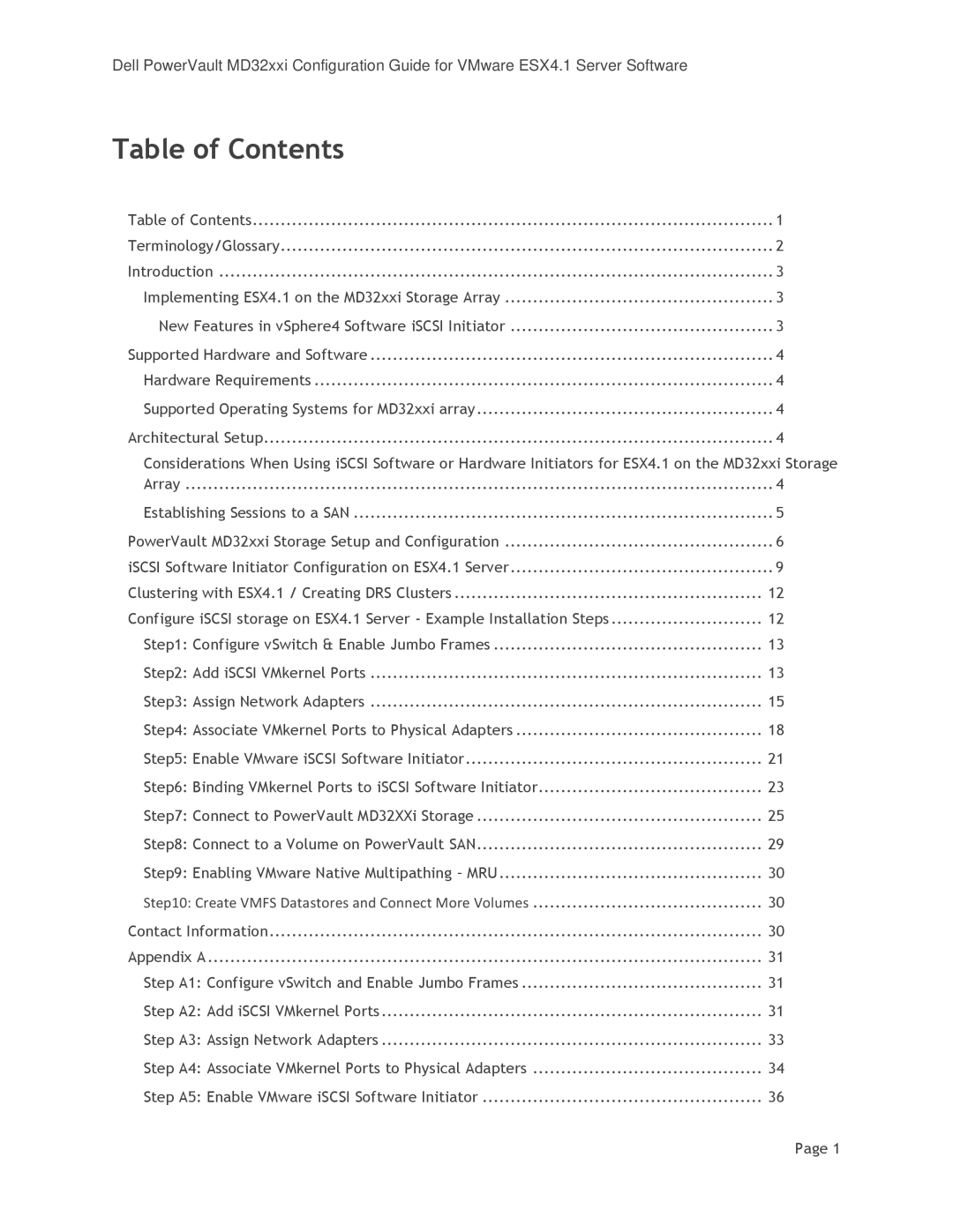 DeWalt MD3220I manual Table of Contents 