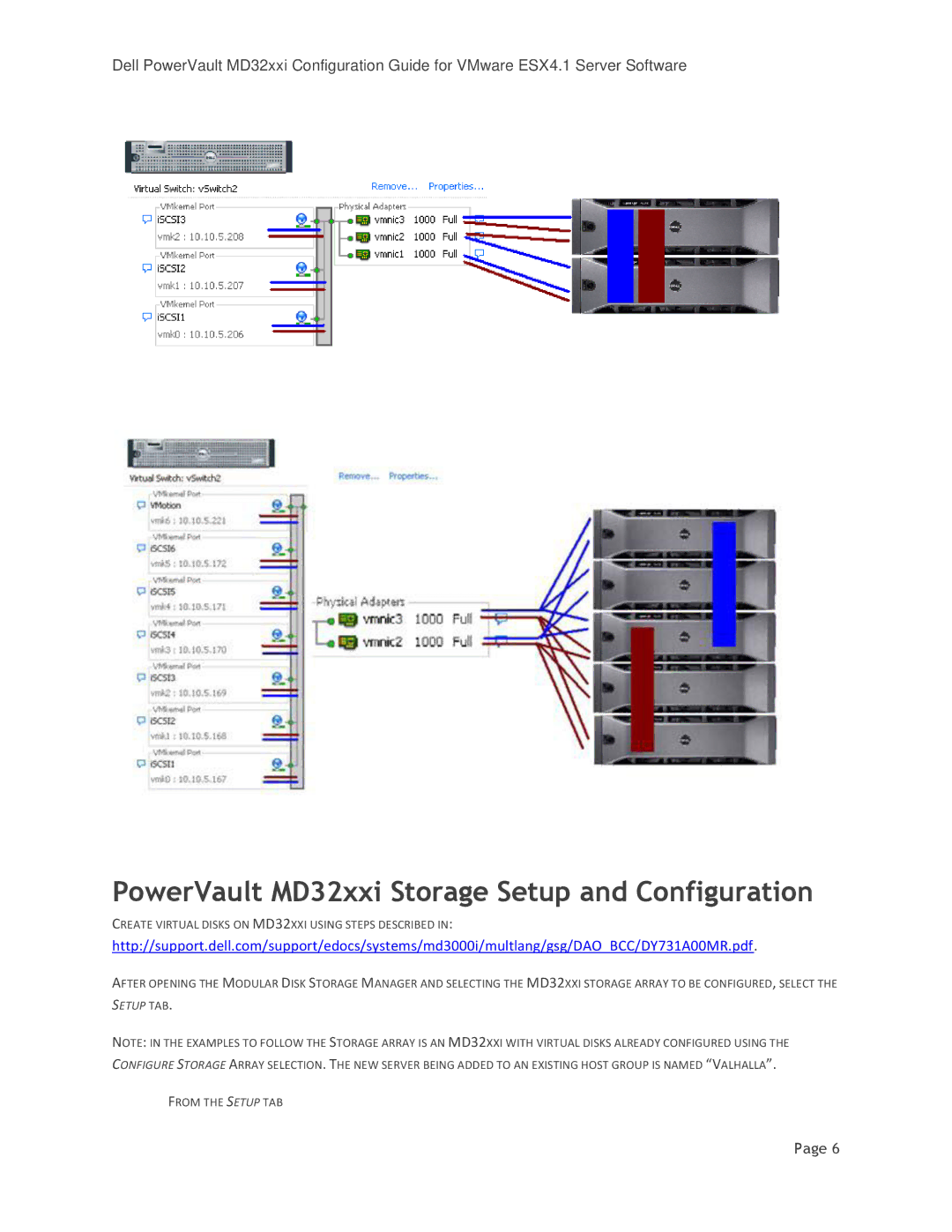 DeWalt MD3220I manual PowerVault MD32xxi Storage Setup and Configuration 