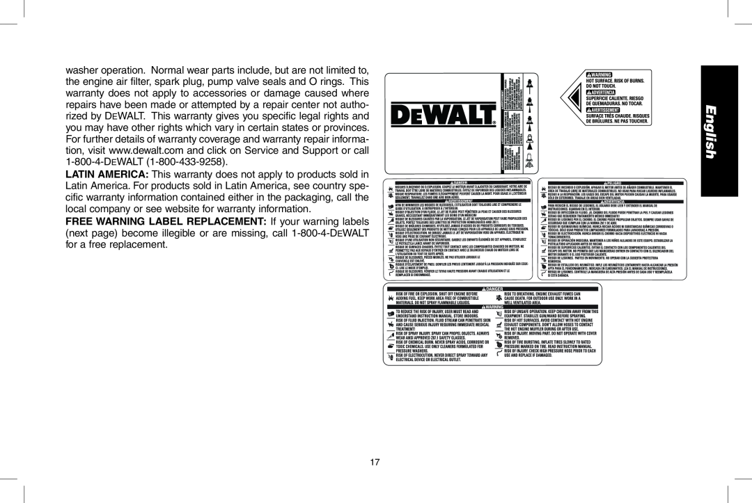 DeWalt DPD3000IC, N0003431 instruction manual English 
