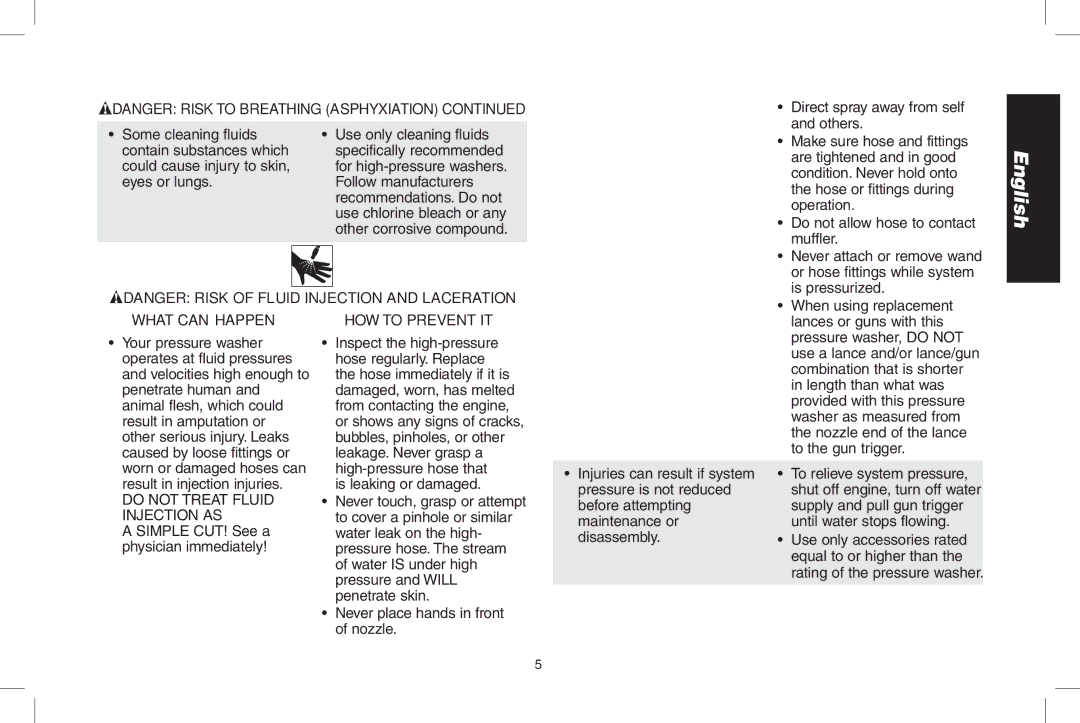 DeWalt N000589 instruction manual What can happen 