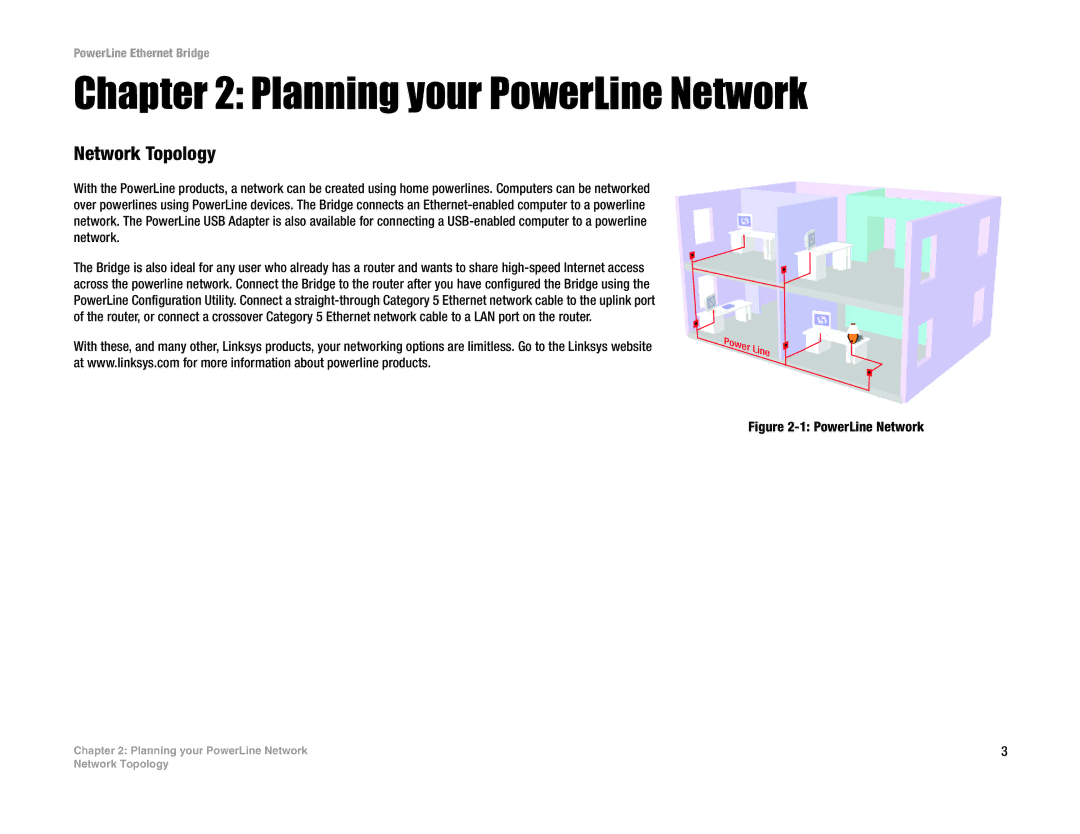 DeWalt PLEBR10 manual Planning your PowerLine Network, Network Topology 