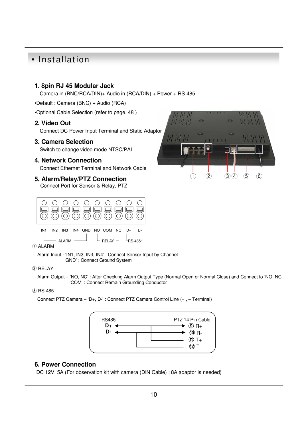 deXlan 047200 user manual Installation 