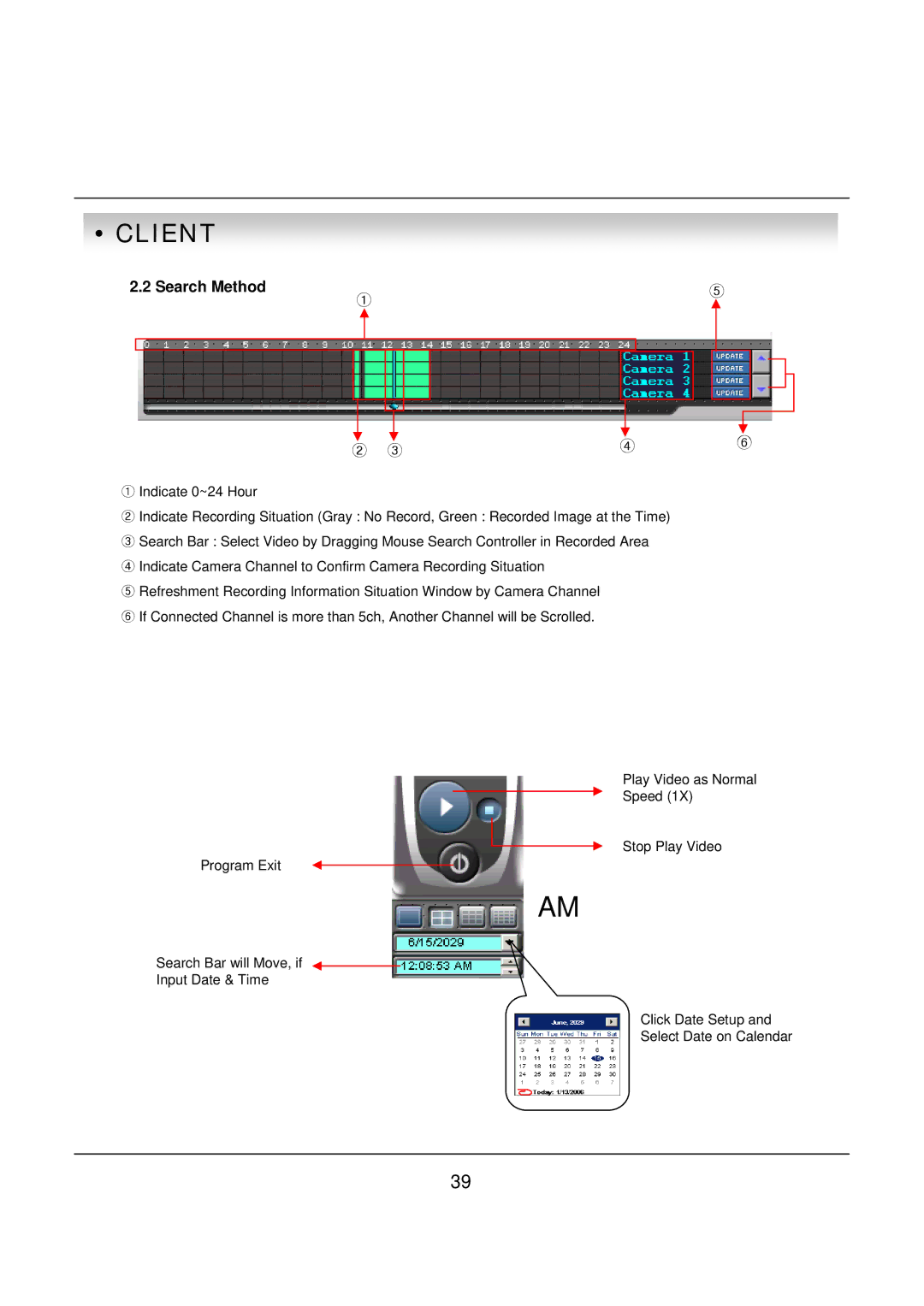 deXlan 047200 user manual Search Method, ② ③ 