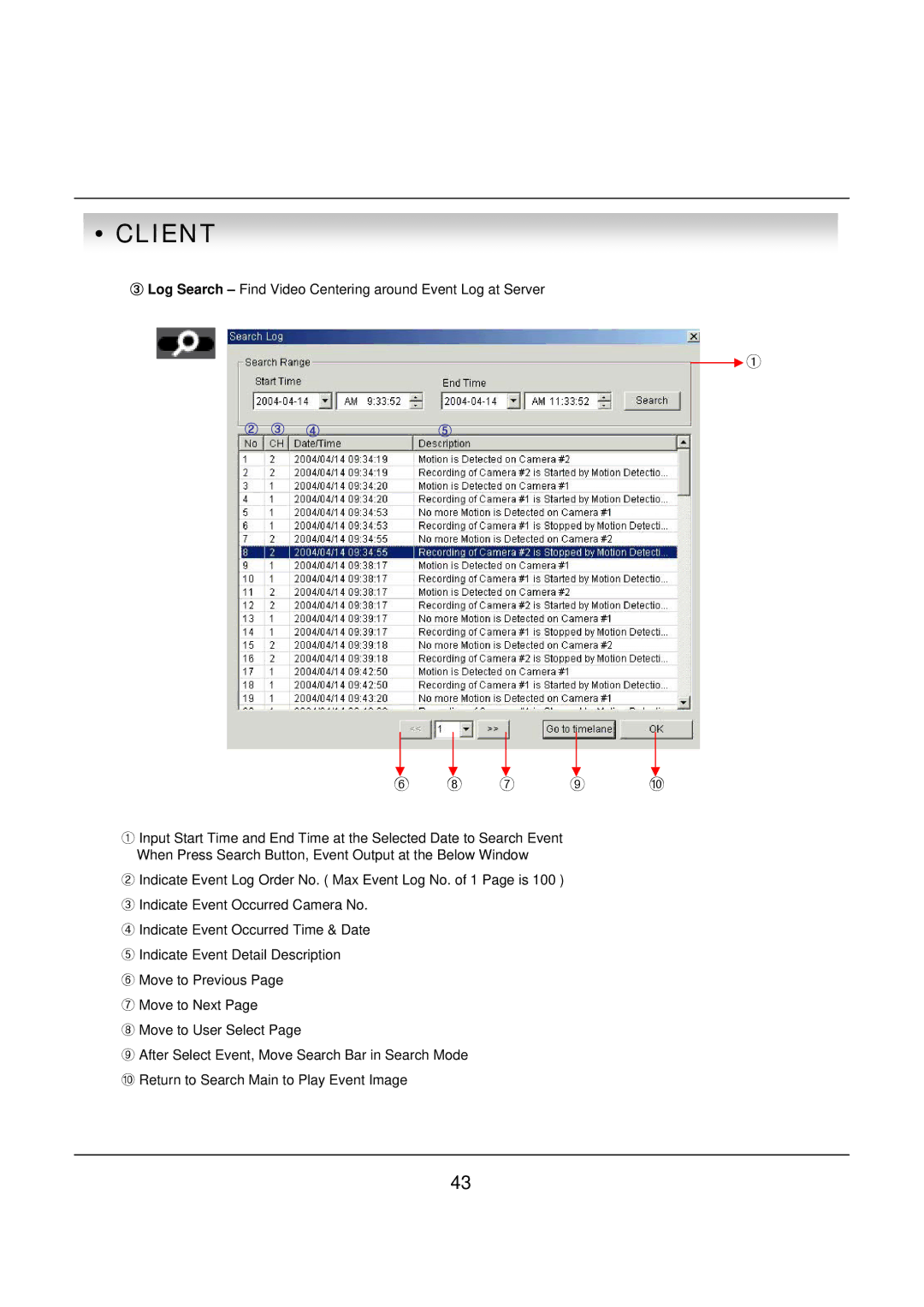 deXlan 047200 user manual ⑥ ⑧ ⑦ 