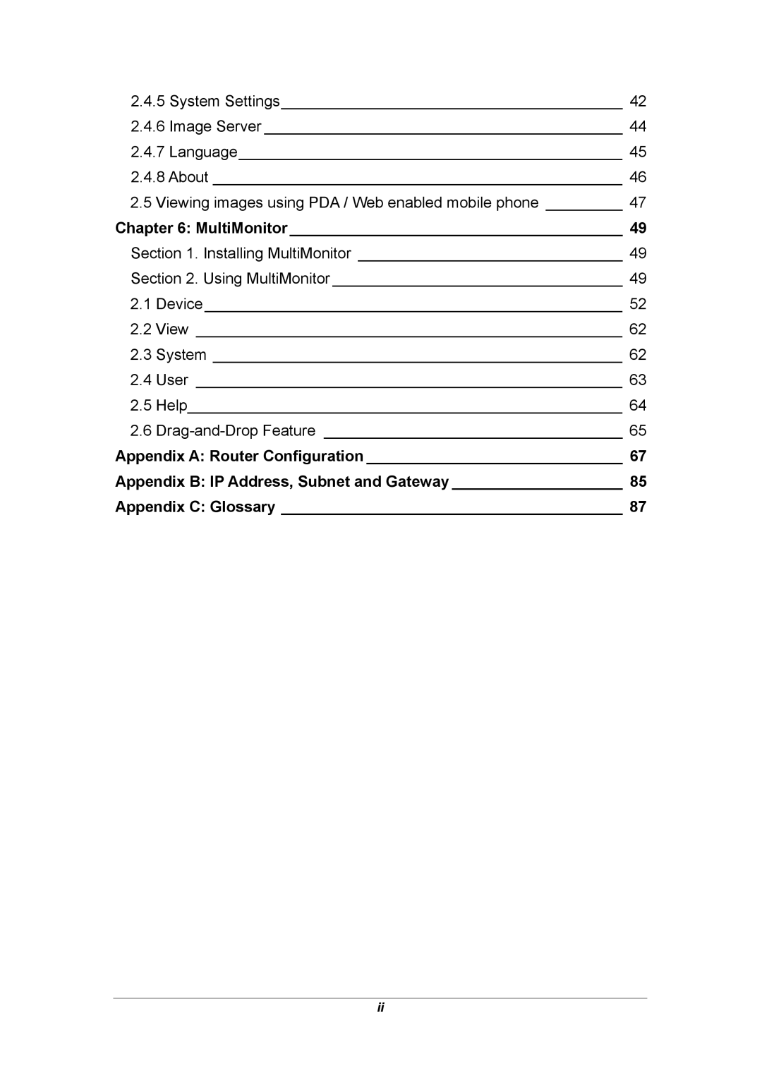 deXlan 050862 user manual Device View System User Help Drag-and-Drop Feature 